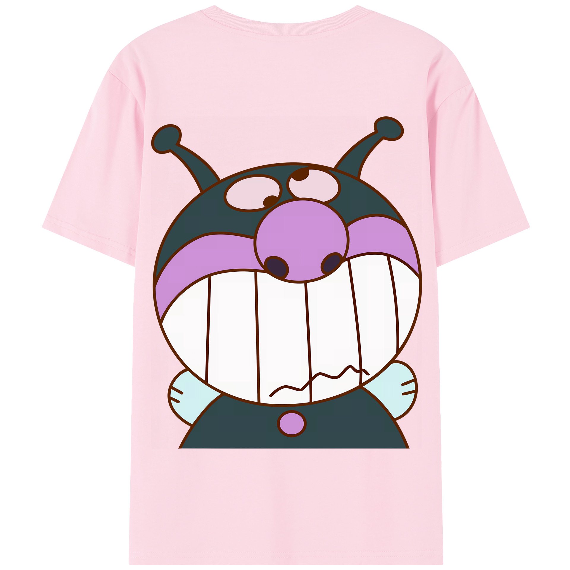 （画像用） アンパンマン Anpanman 綿100％半袖Tシャツ（背面プリント）