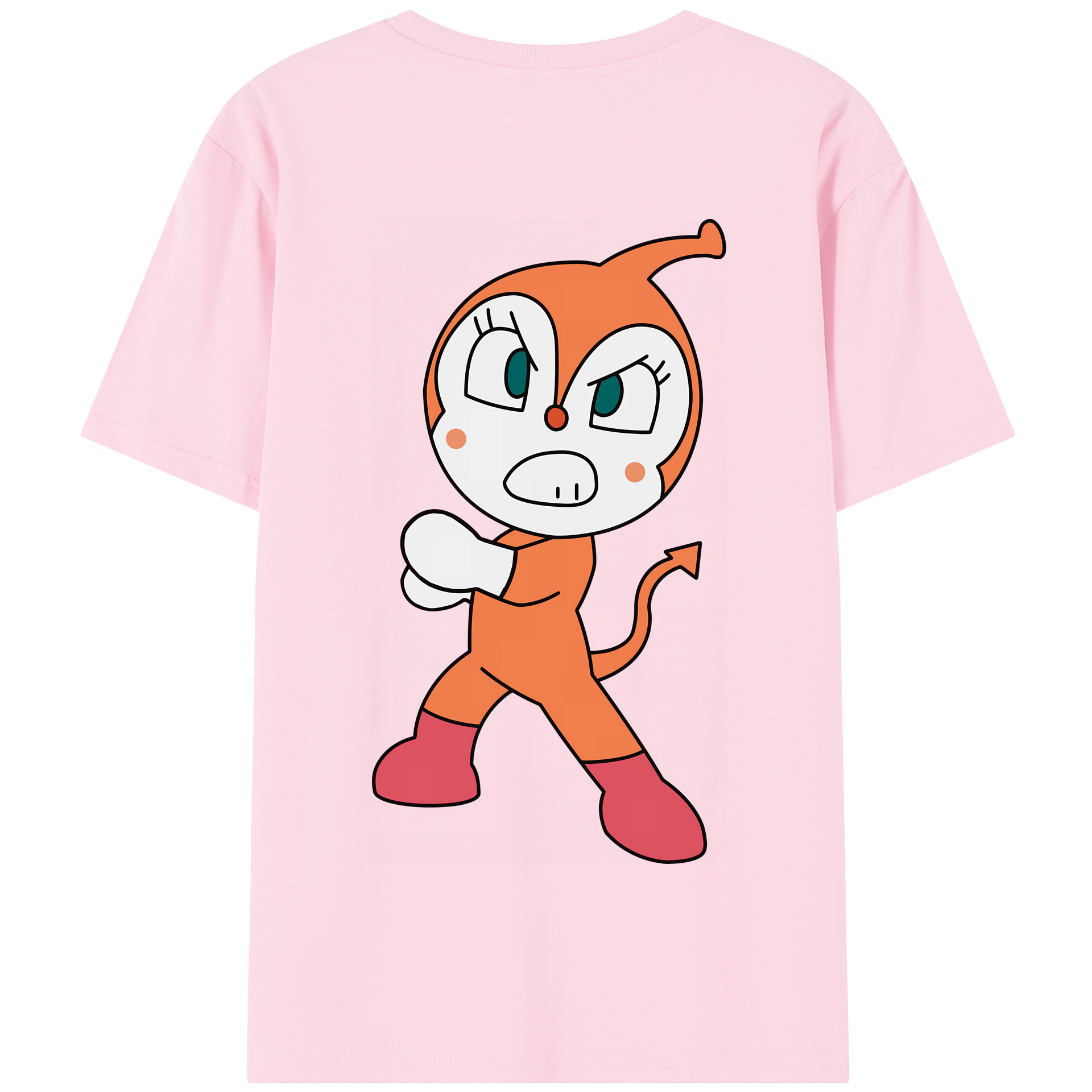 （画像用） アンパンマン Anpanman 綿100％半袖Tシャツ（背面プリント）