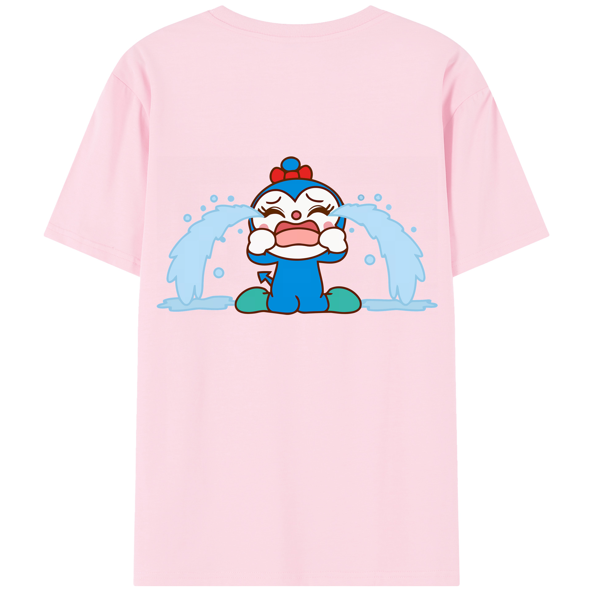 （画像用） アンパンマン Anpanman 綿100％半袖Tシャツ（背面プリント）