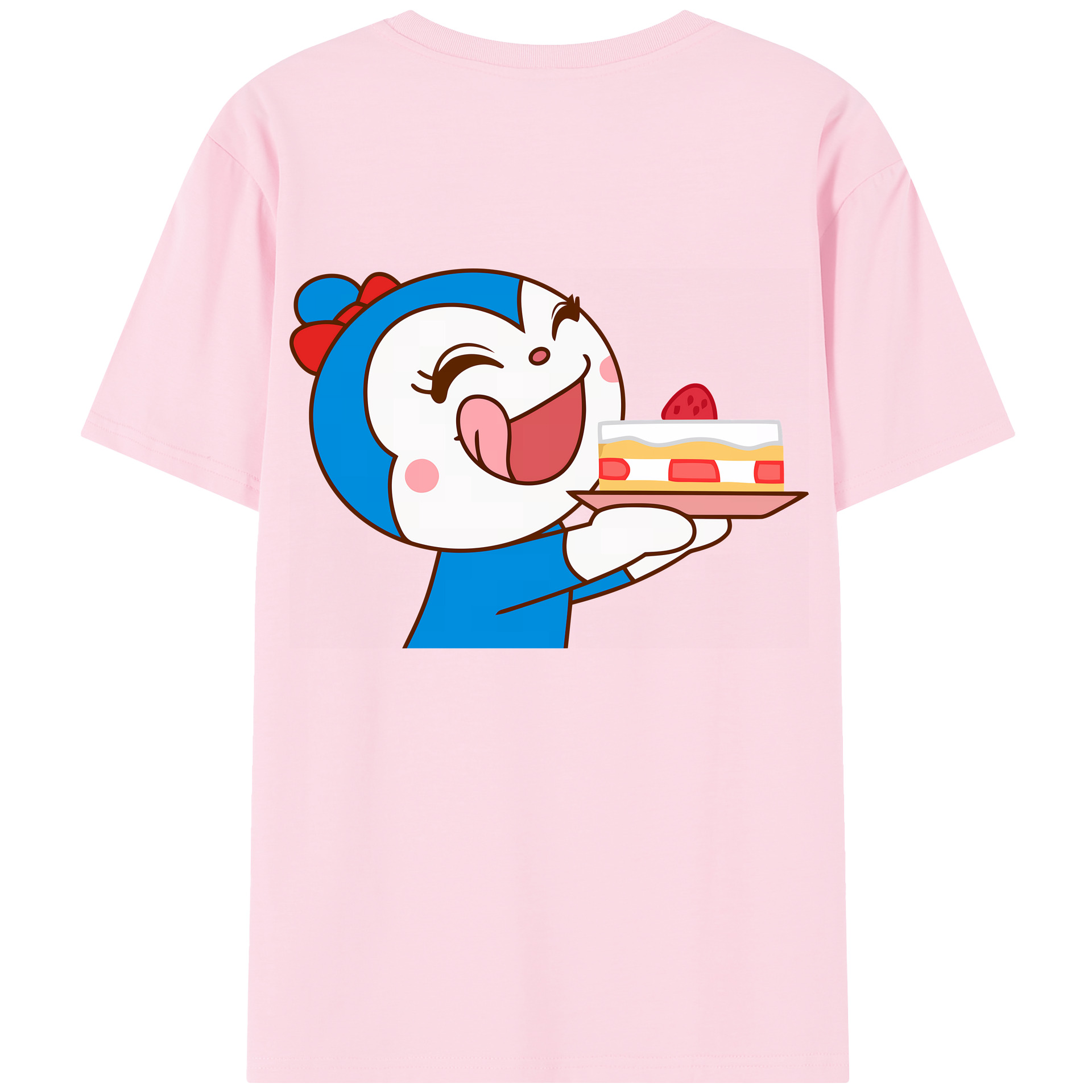 （画像用） アンパンマン Anpanman 綿100％半袖Tシャツ（背面プリント）