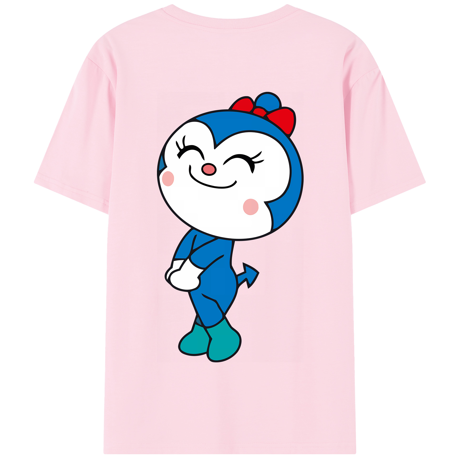 （画像用） アンパンマン Anpanman 綿100％半袖Tシャツ（背面プリント）