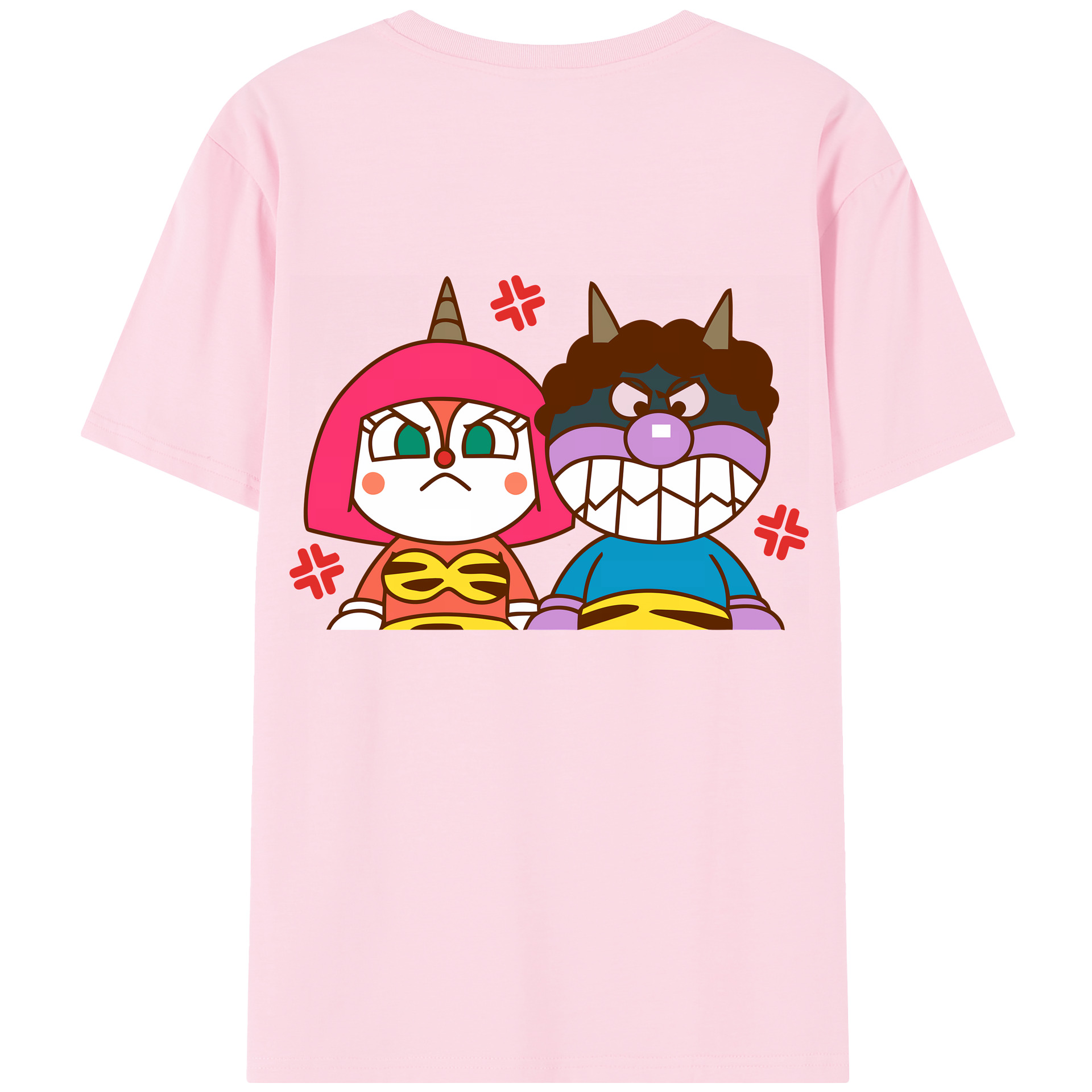 （画像用） アンパンマン Anpanman 綿100％半袖Tシャツ（背面プリント）