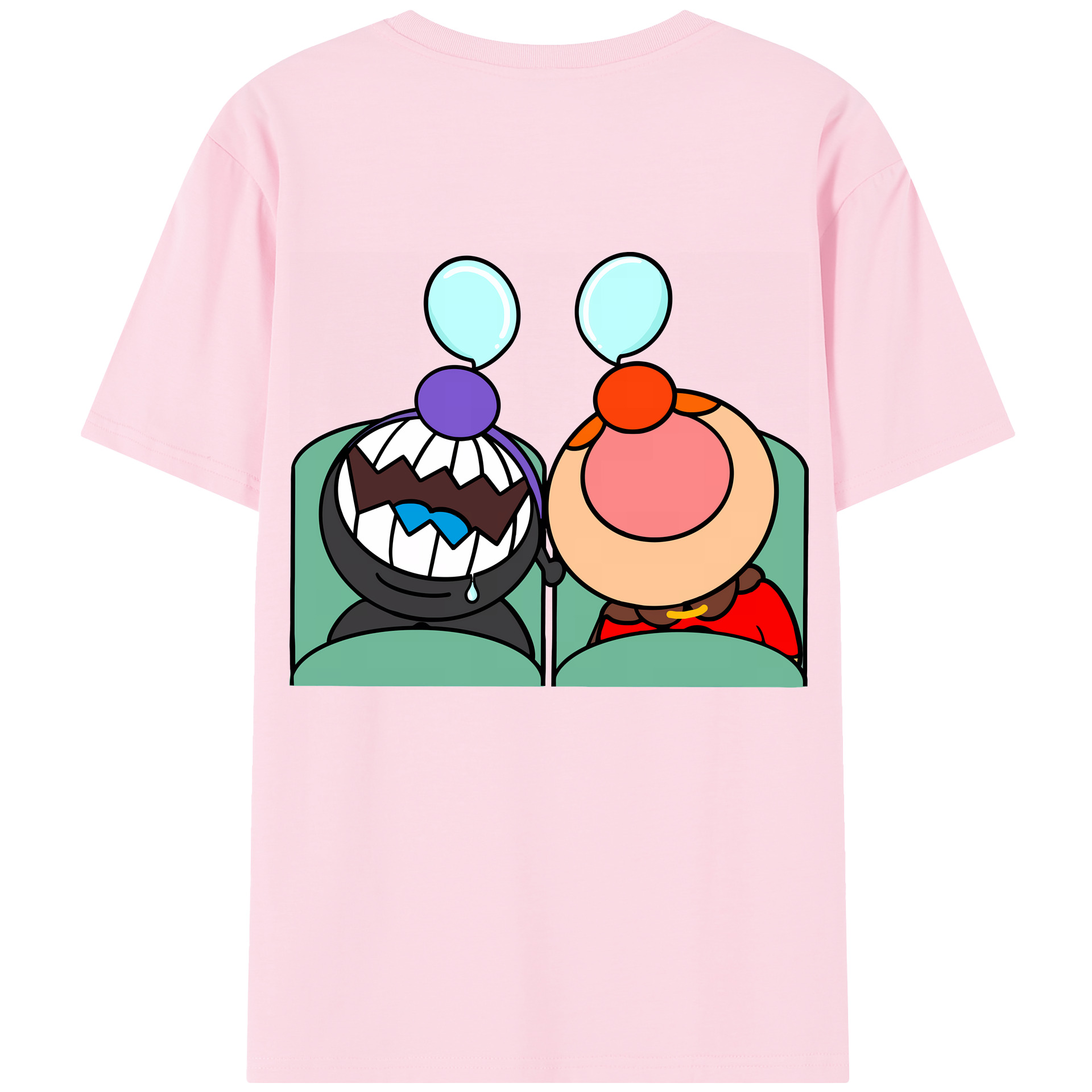 （画像用） アンパンマン Anpanman 綿100％半袖Tシャツ（背面プリント）