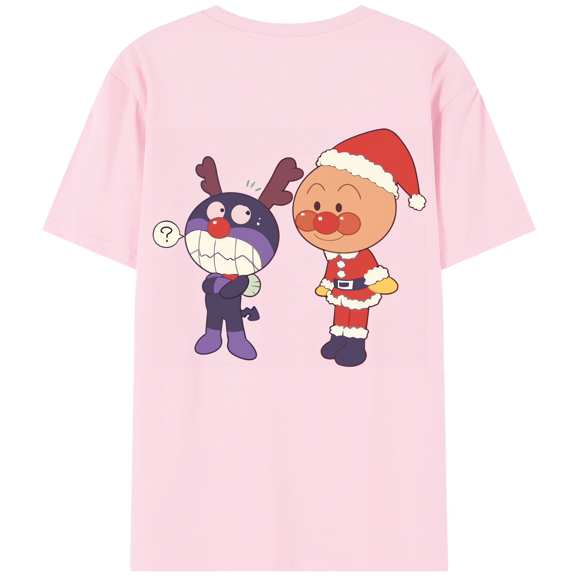 （画像用） アンパンマン Anpanman 綿100％半袖Tシャツ（背面プリント）