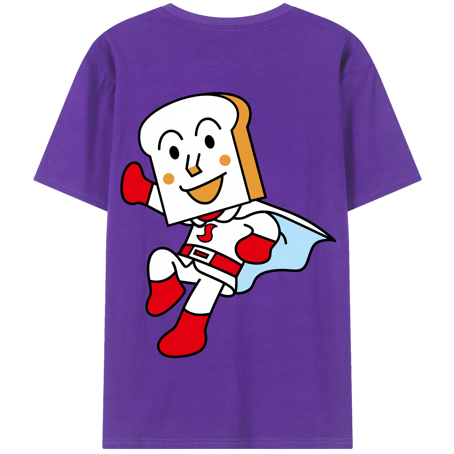 （画像用） アンパンマン Anpanman 綿100％半袖Tシャツ（背面プリント）