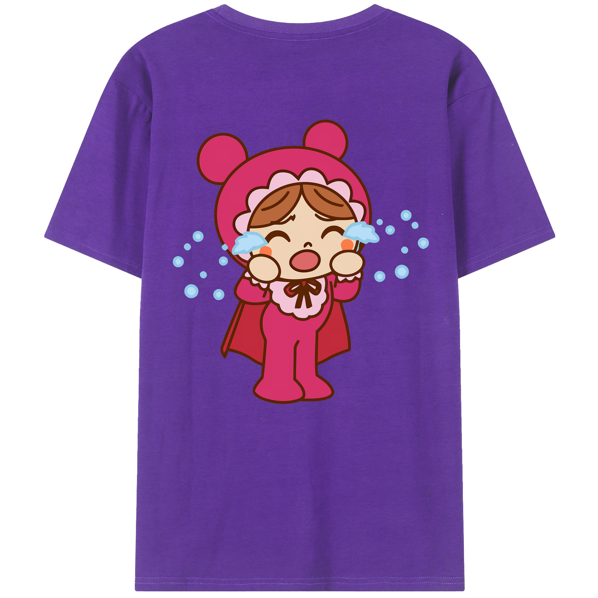 （画像用） アンパンマン Anpanman 綿100％半袖Tシャツ（背面プリント）