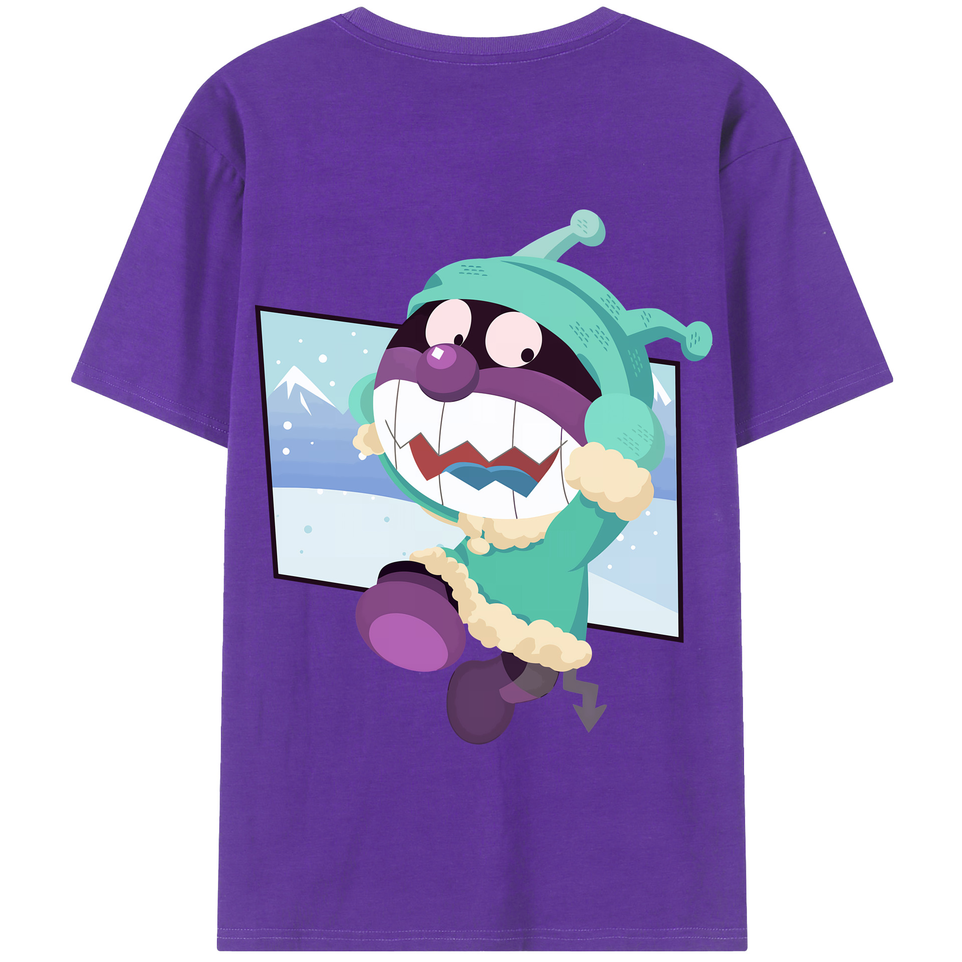（画像用） アンパンマン Anpanman 綿100％半袖Tシャツ（背面プリント）