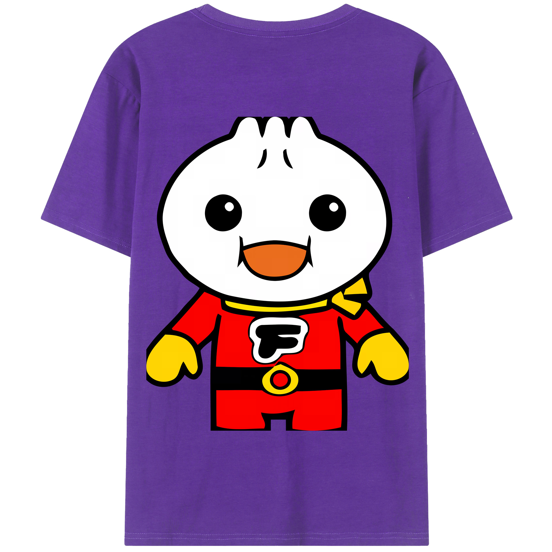 （画像用） アンパンマン Anpanman 綿100％半袖Tシャツ（背面プリント）