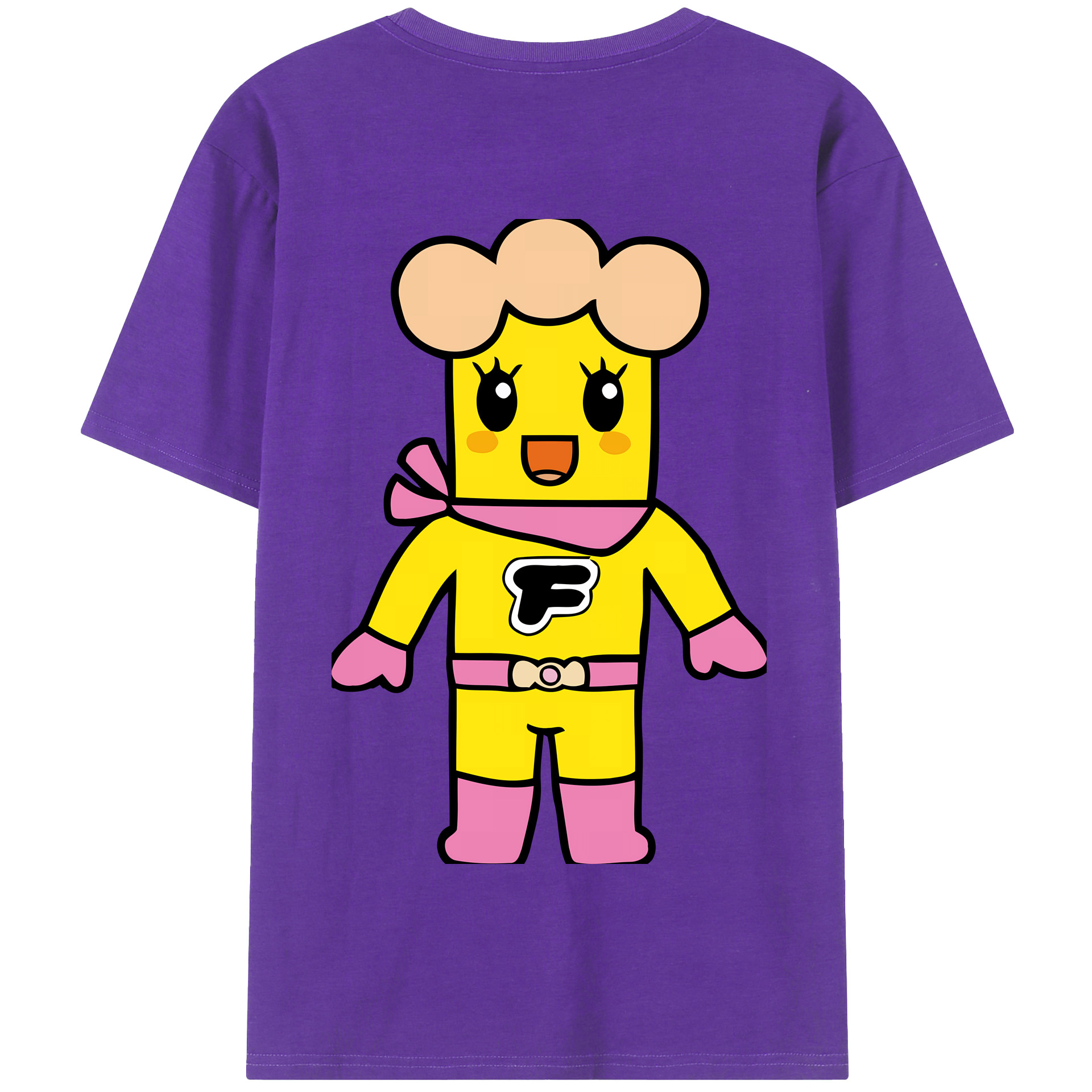 （画像用） アンパンマン Anpanman 綿100％半袖Tシャツ（背面プリント）