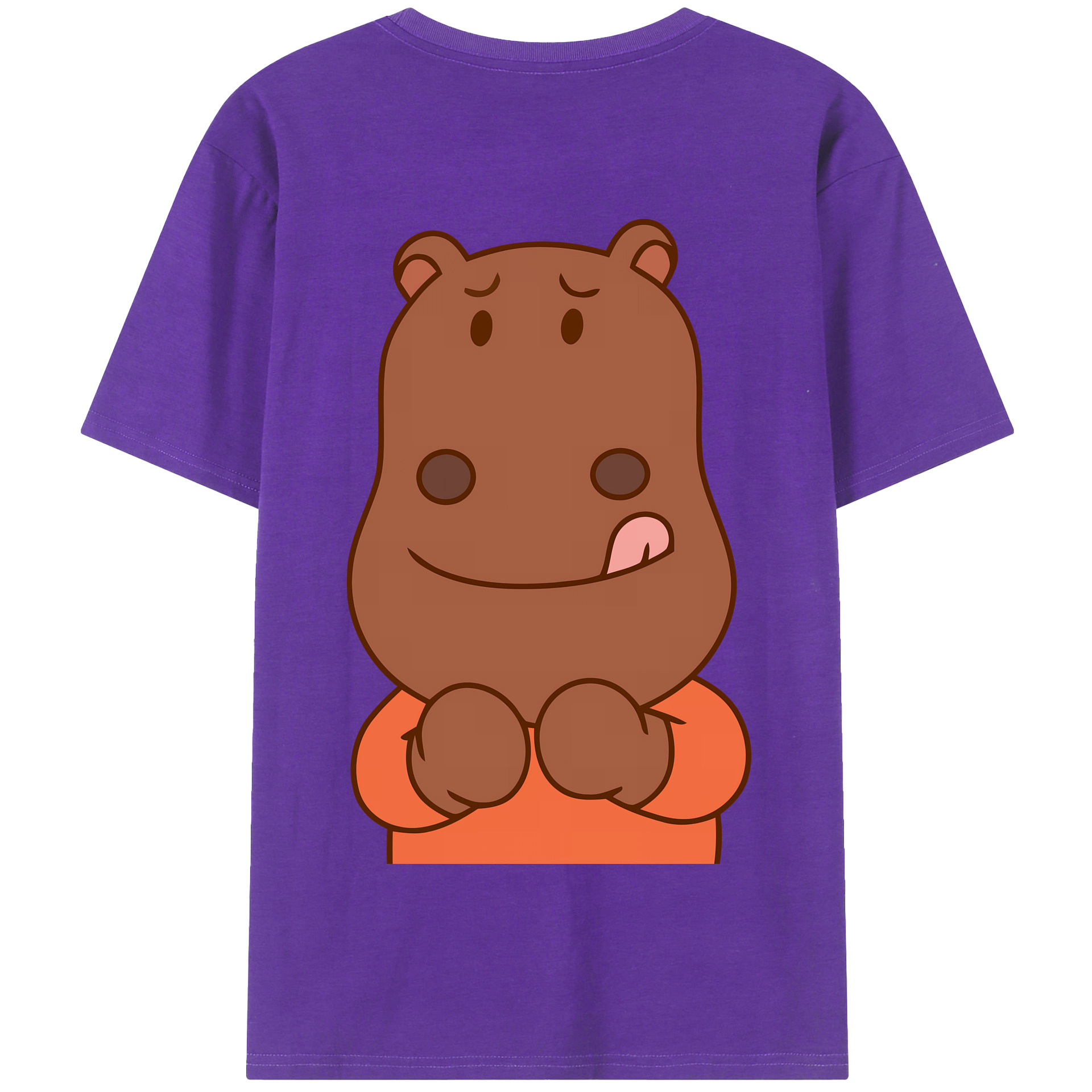 （画像用） アンパンマン Anpanman 綿100％半袖Tシャツ（背面プリント）