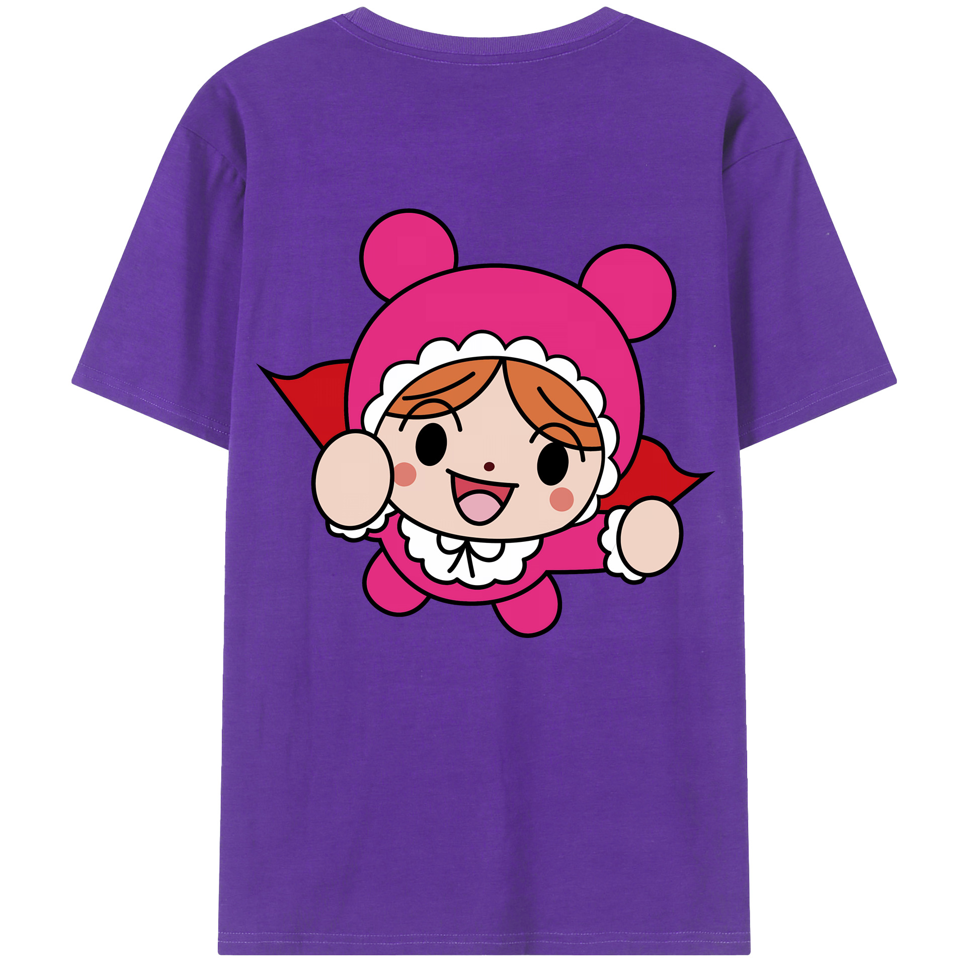 （画像用） アンパンマン Anpanman 綿100％半袖Tシャツ（背面プリント）