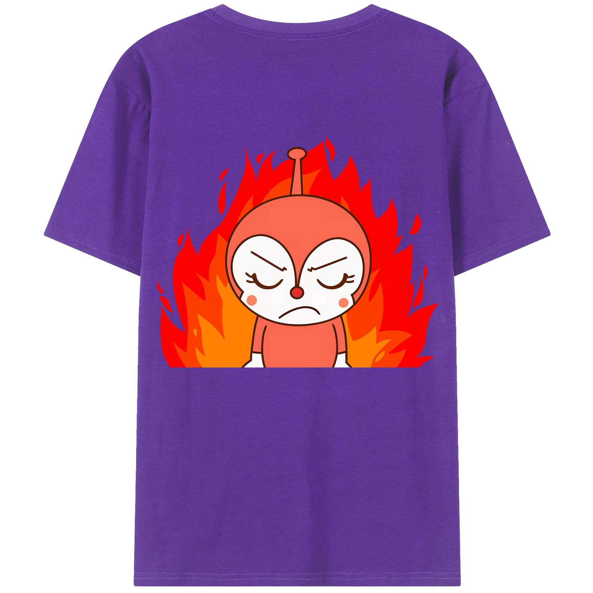 （画像用） アンパンマン Anpanman 綿100％半袖Tシャツ（背面プリント）