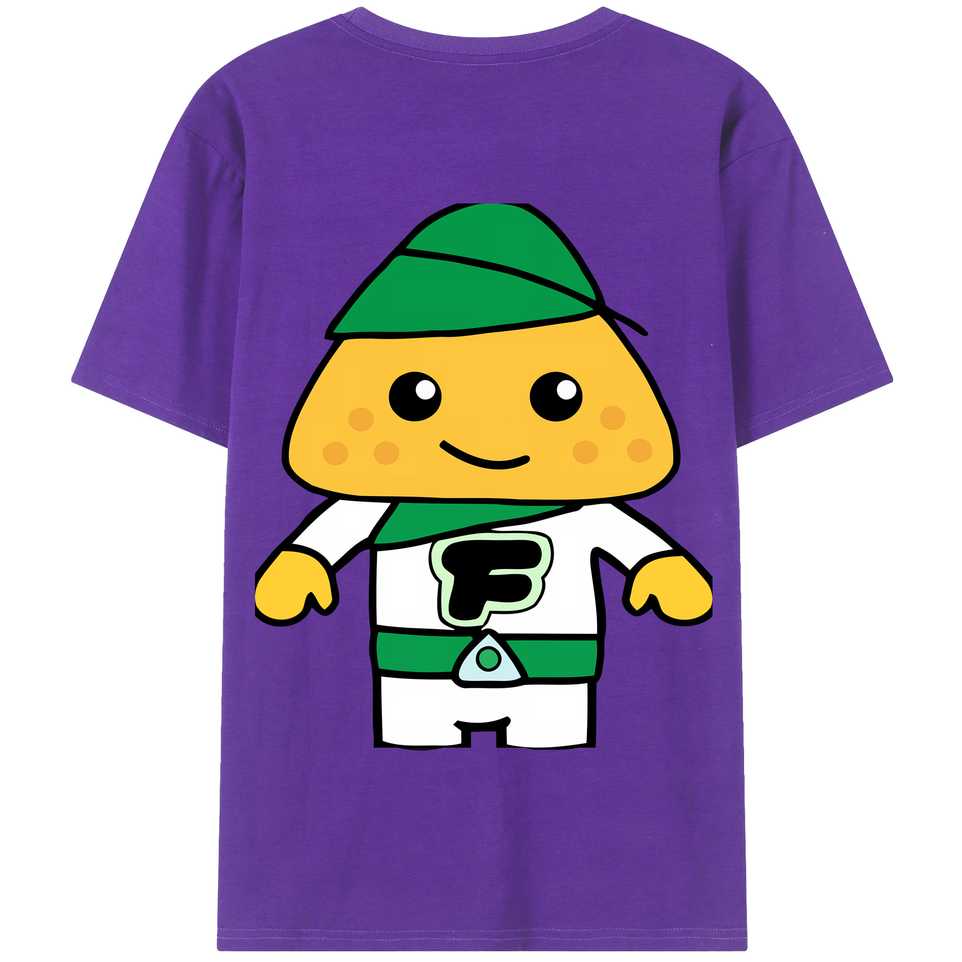 （画像用） アンパンマン Anpanman 綿100％半袖Tシャツ（背面プリント）