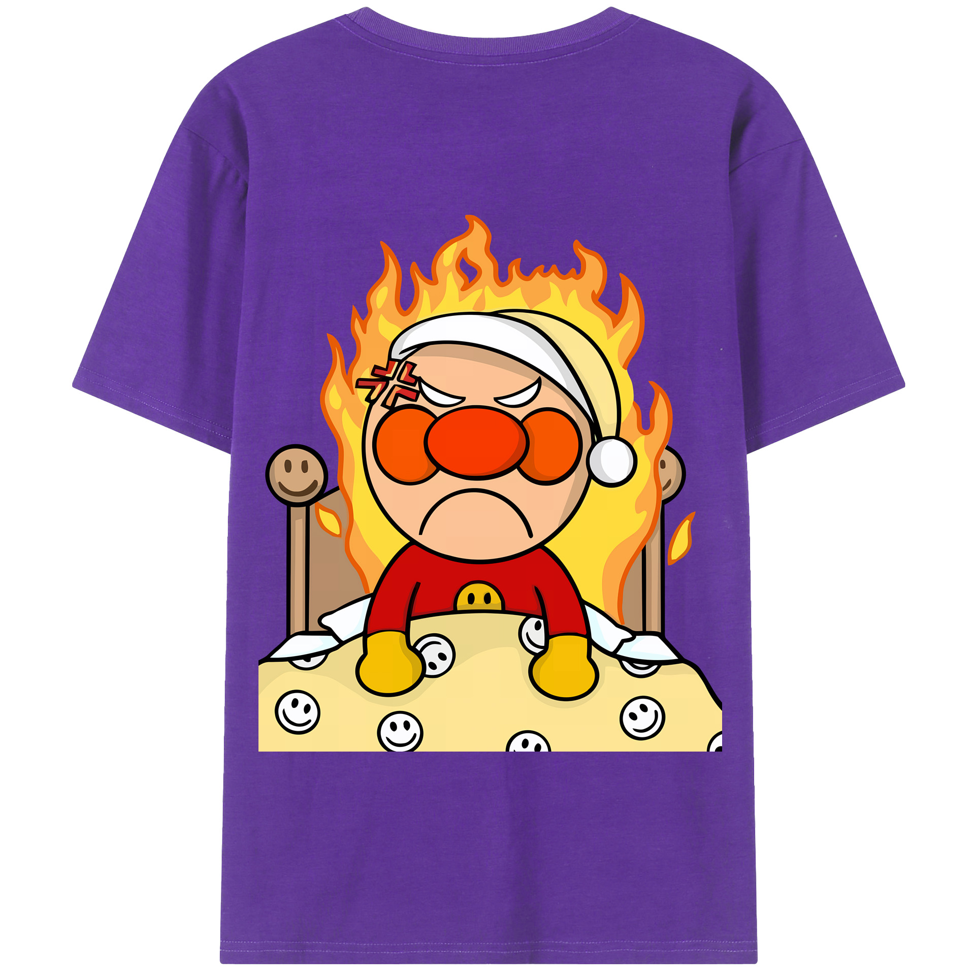 （画像用） アンパンマン Anpanman 綿100％半袖Tシャツ（背面プリント）