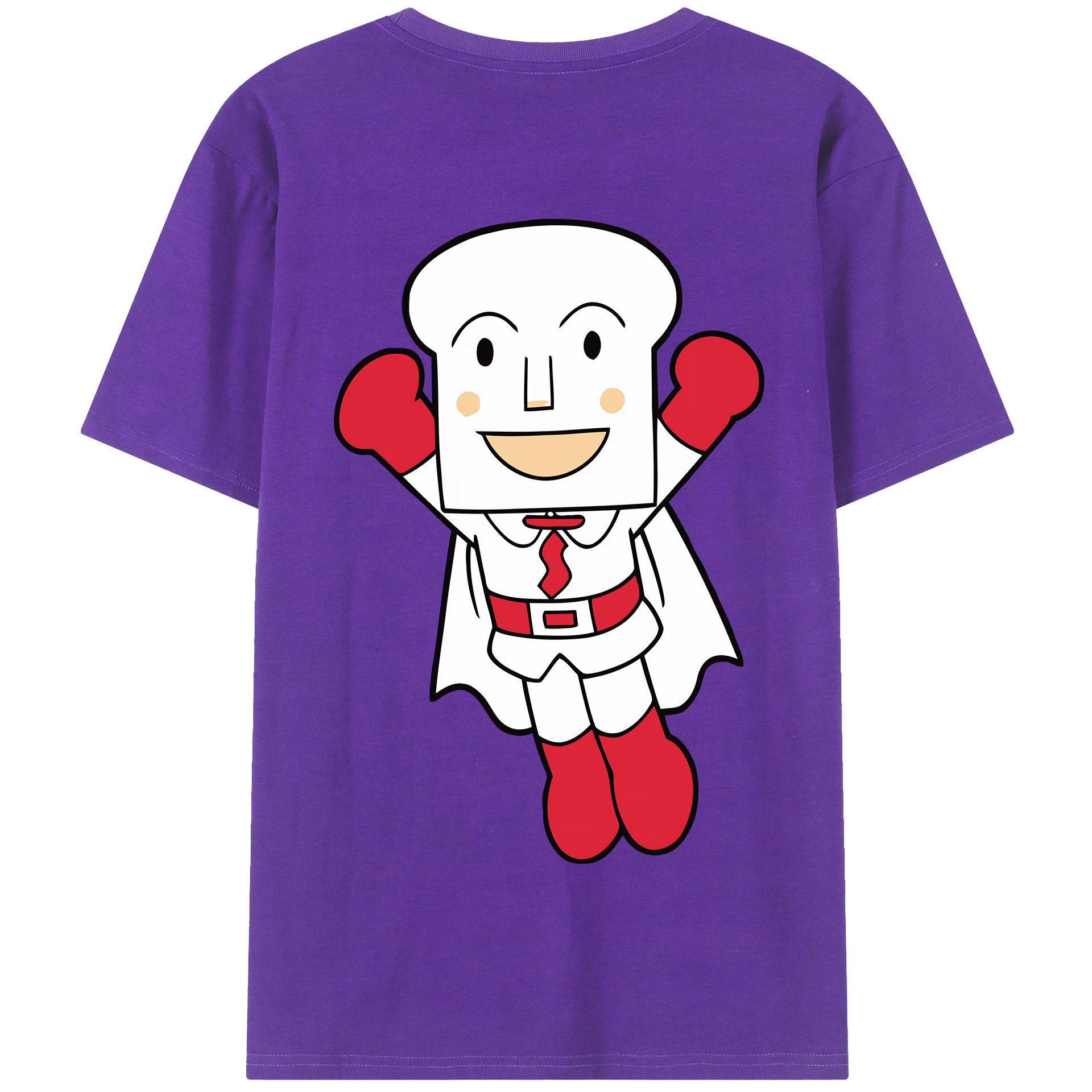 （画像用） アンパンマン Anpanman 綿100％半袖Tシャツ（背面プリント）