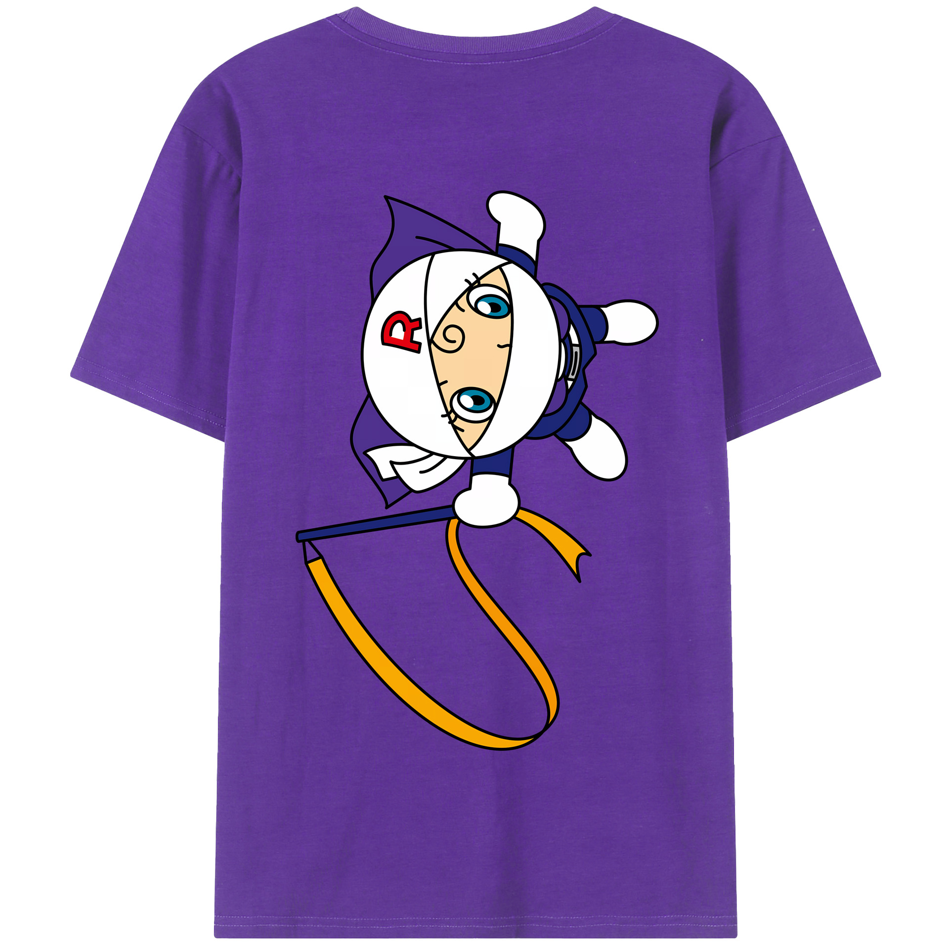 （画像用） アンパンマン Anpanman 綿100％半袖Tシャツ（背面プリント）