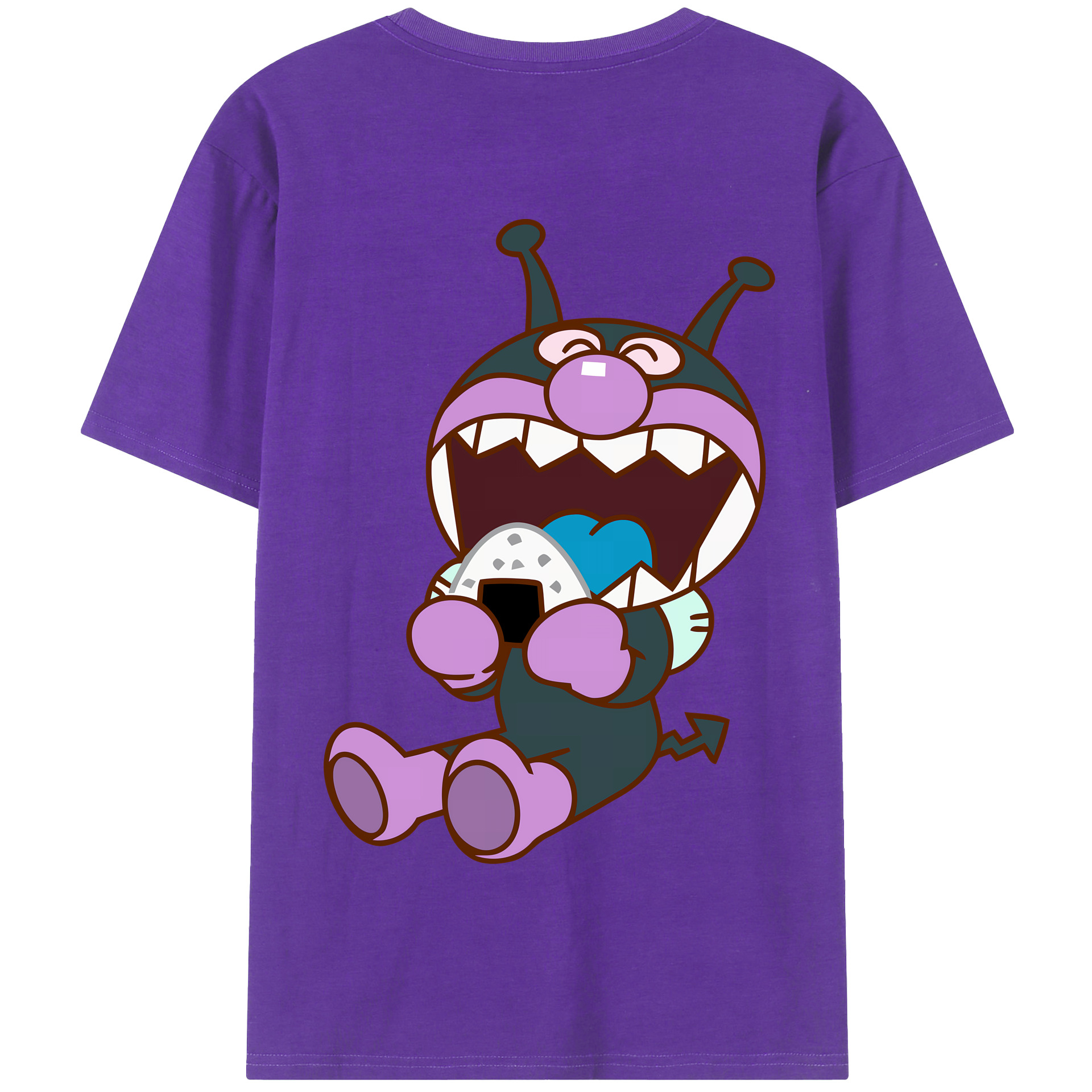 （画像用） アンパンマン Anpanman 綿100％半袖Tシャツ（背面プリント）