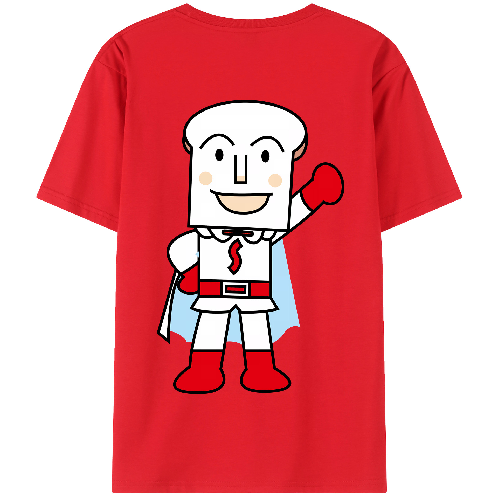 （画像用） アンパンマン Anpanman 綿100％半袖Tシャツ（背面プリント）