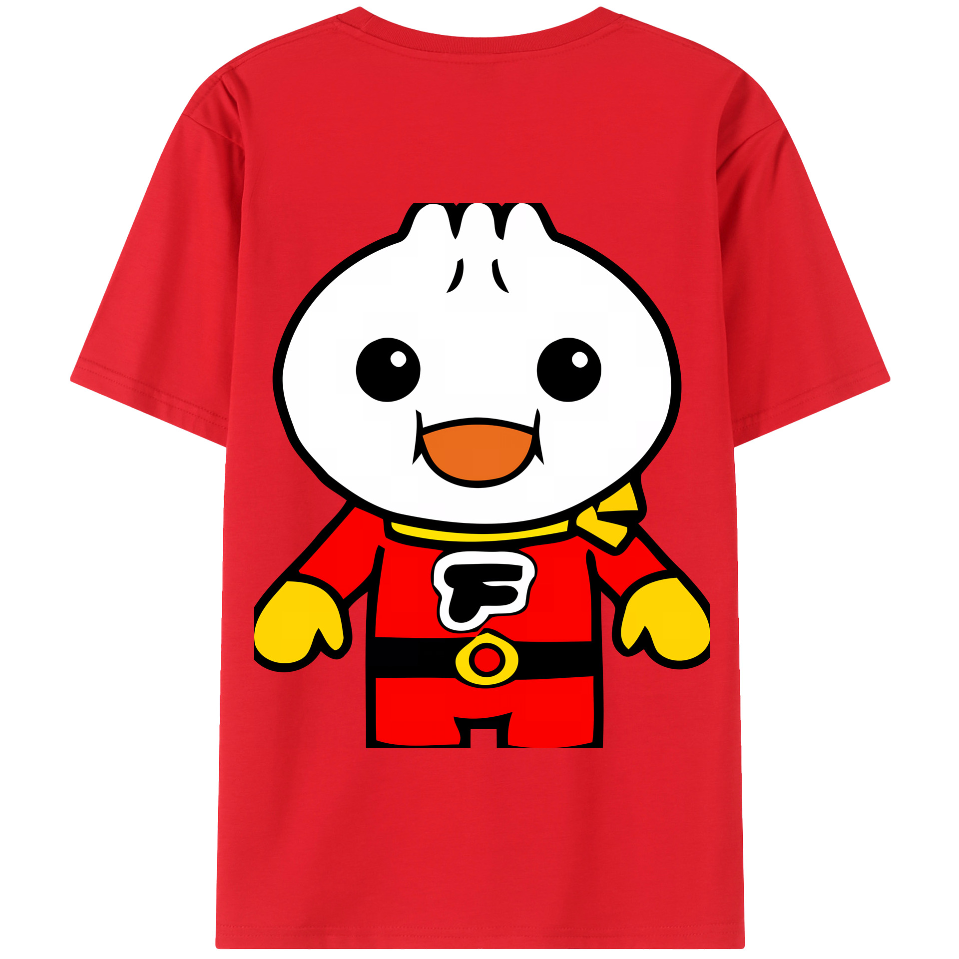 （画像用） アンパンマン Anpanman 綿100％半袖Tシャツ（背面プリント）