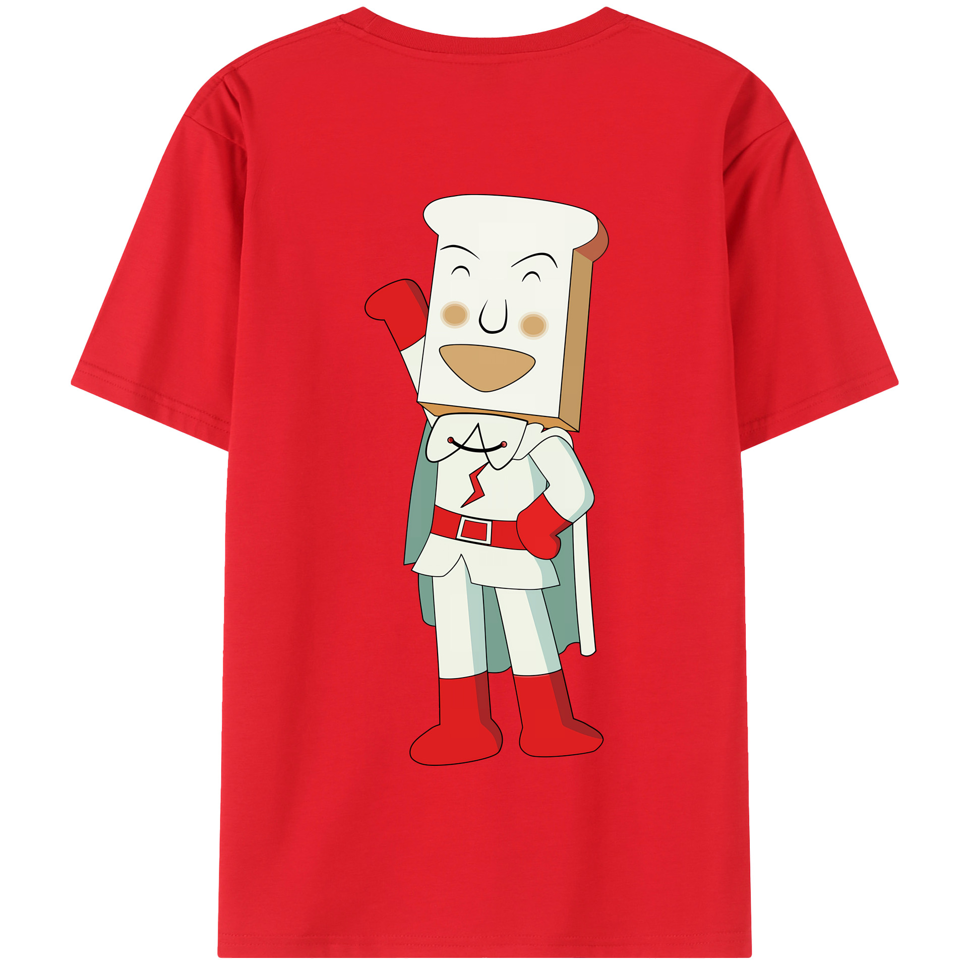 （画像用） アンパンマン Anpanman 綿100％半袖Tシャツ（背面プリント）