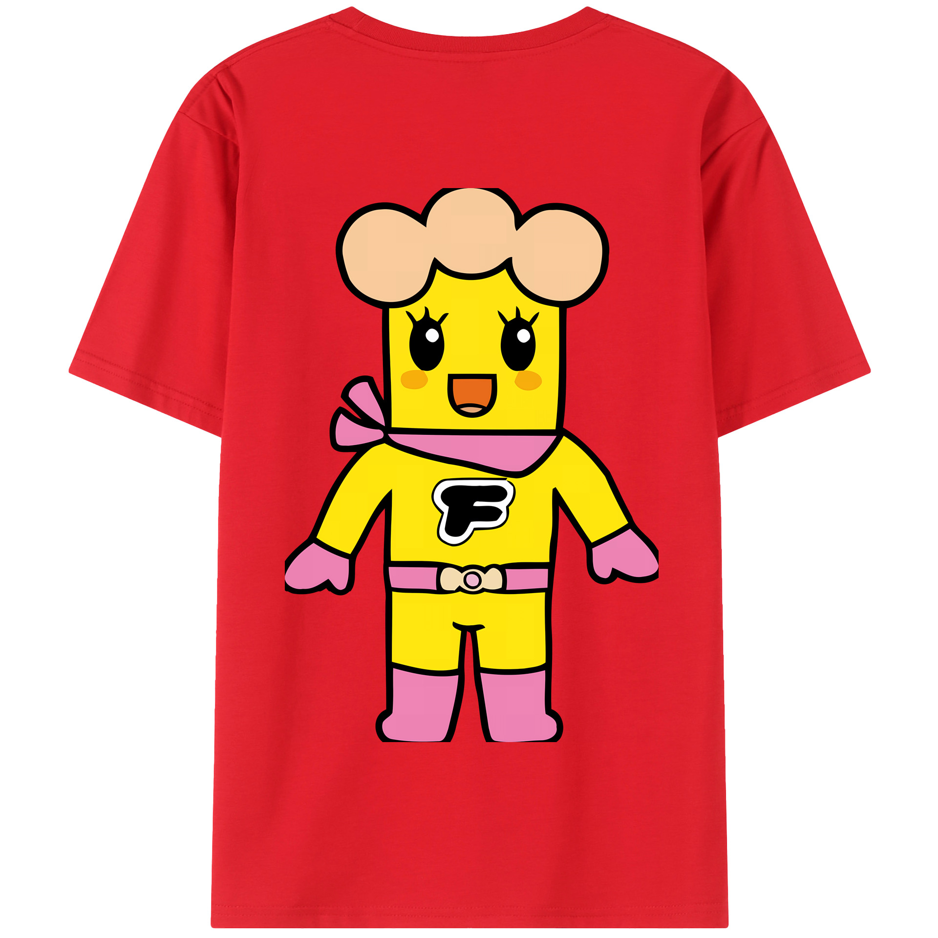 （画像用） アンパンマン Anpanman 綿100％半袖Tシャツ（背面プリント）