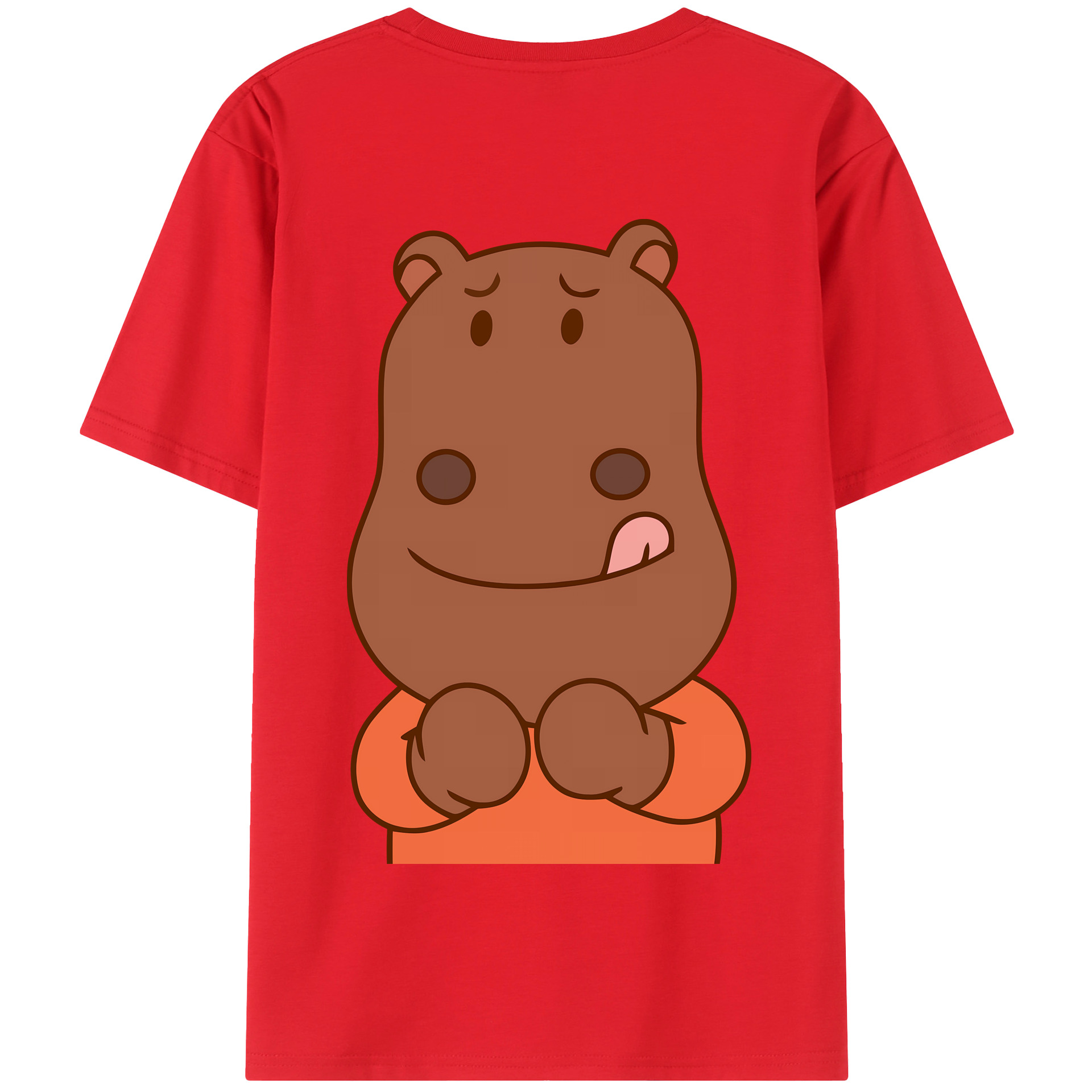 （画像用） アンパンマン Anpanman 綿100％半袖Tシャツ（背面プリント）