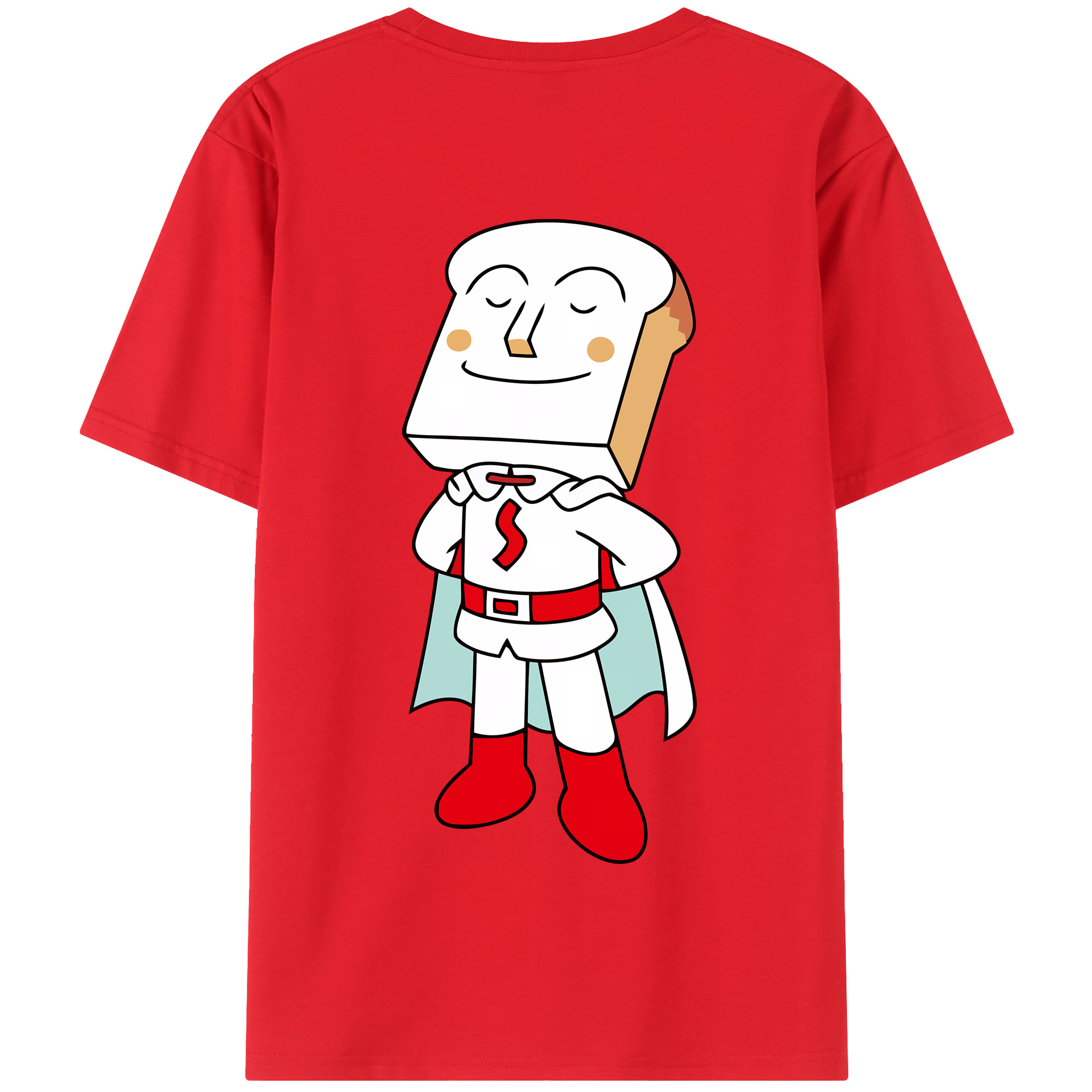 （画像用） アンパンマン Anpanman 綿100％半袖Tシャツ（背面プリント）