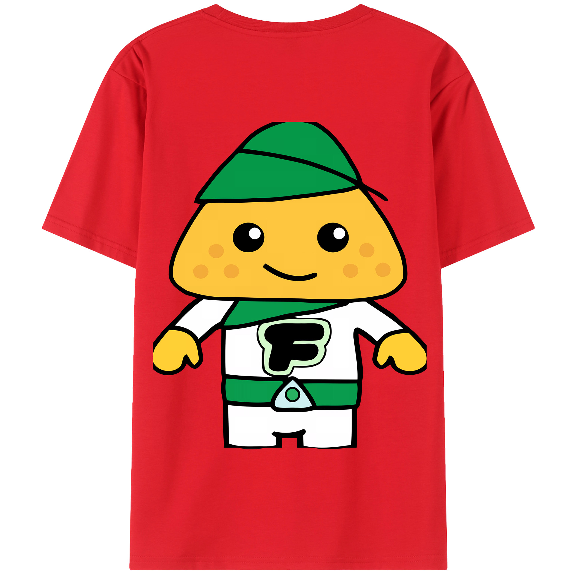 （画像用） アンパンマン Anpanman 綿100％半袖Tシャツ（背面プリント）