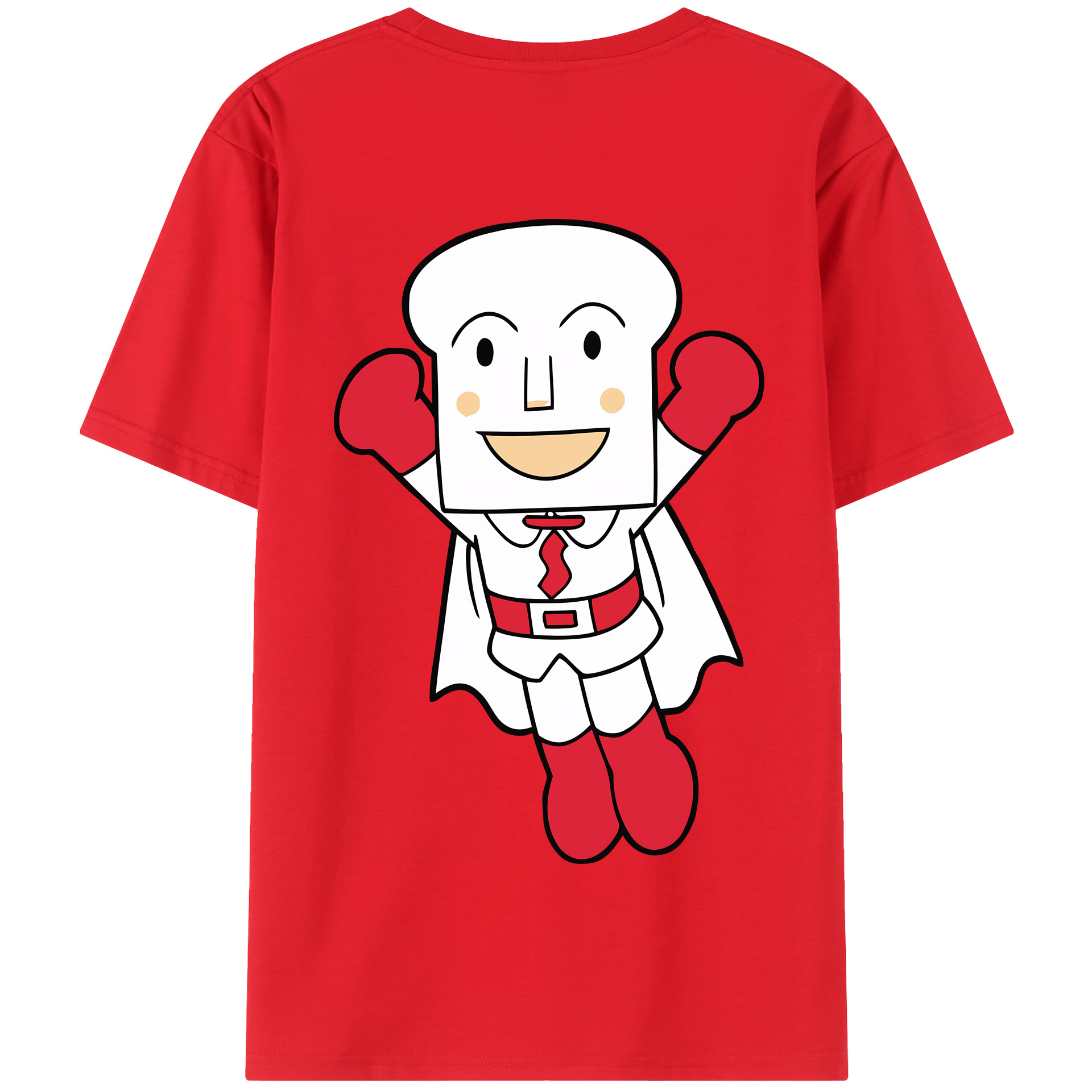 （画像用） アンパンマン Anpanman 綿100％半袖Tシャツ（背面プリント）