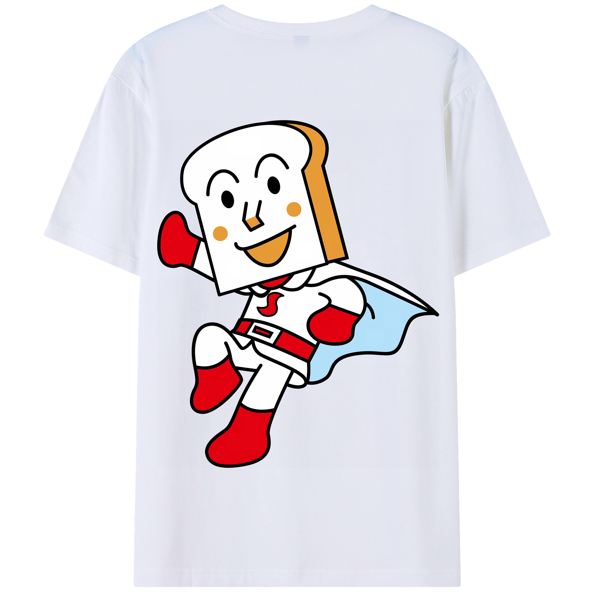 （画像用） アンパンマン Anpanman 綿100％半袖Tシャツ（背面プリント）