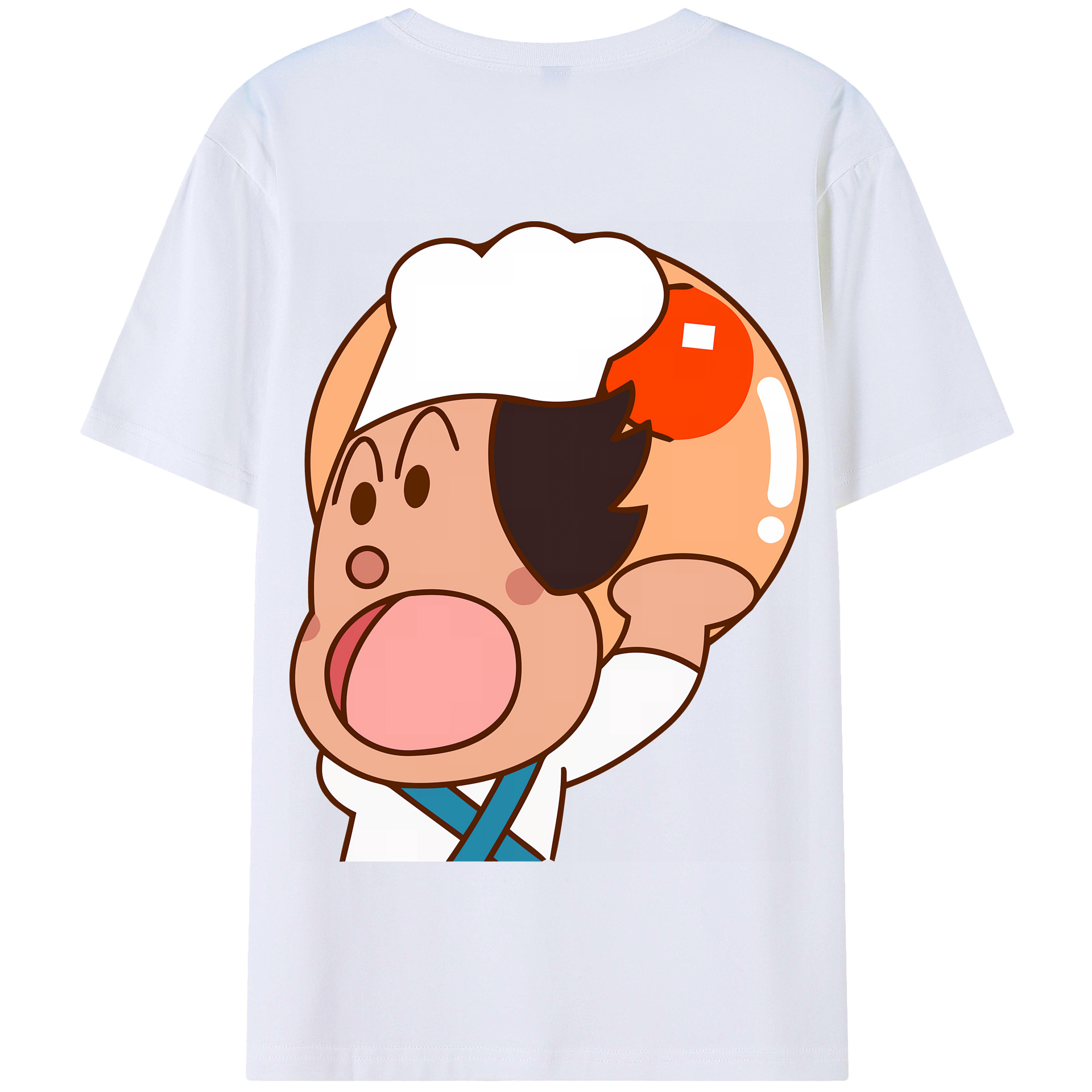 （画像用） アンパンマン Anpanman 綿100％半袖Tシャツ（背面プリント）