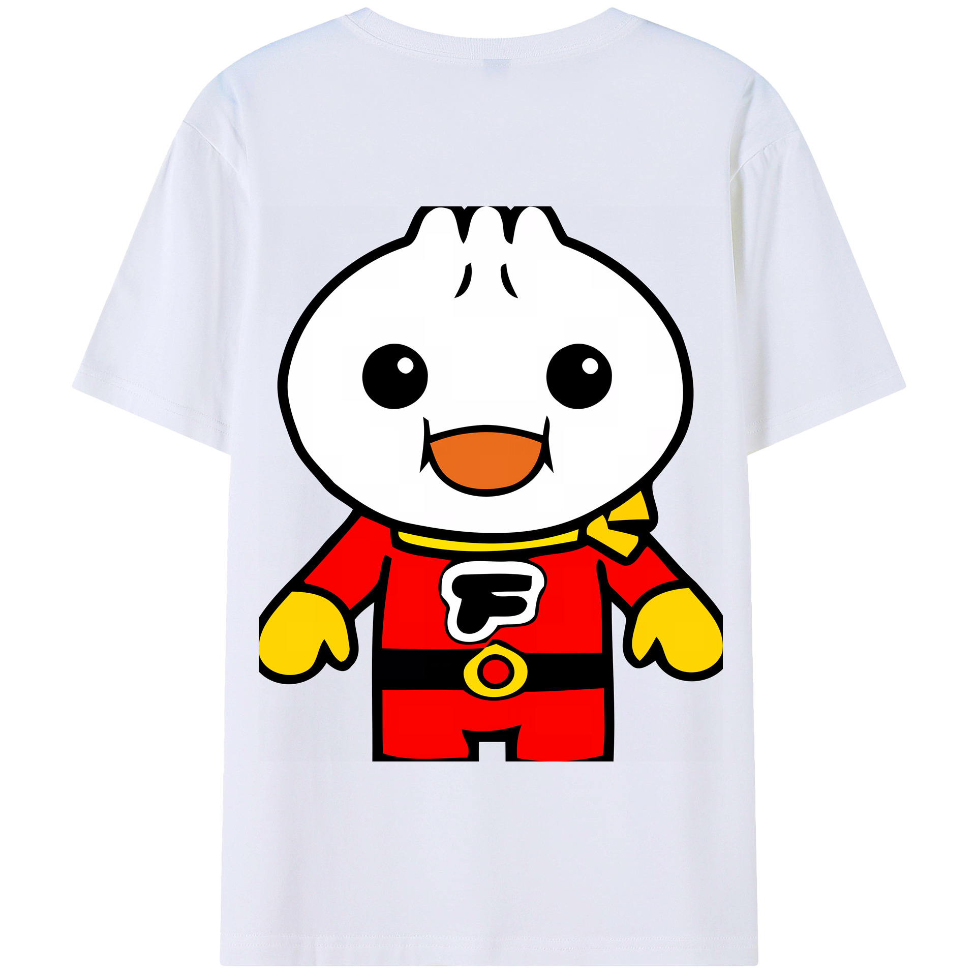 （画像用） アンパンマン Anpanman 綿100％半袖Tシャツ（背面プリント）