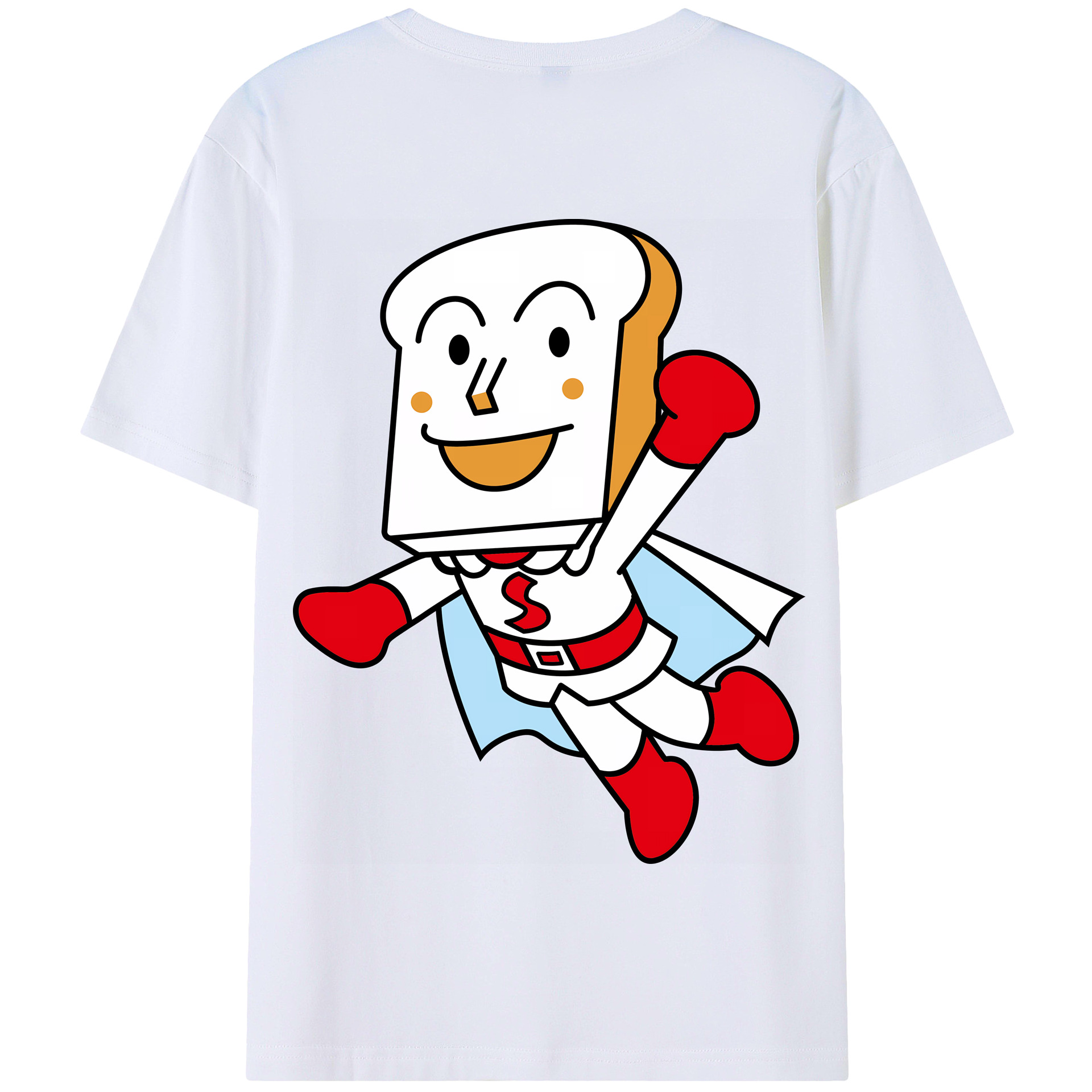 （画像用） アンパンマン Anpanman 綿100％半袖Tシャツ（背面プリント）