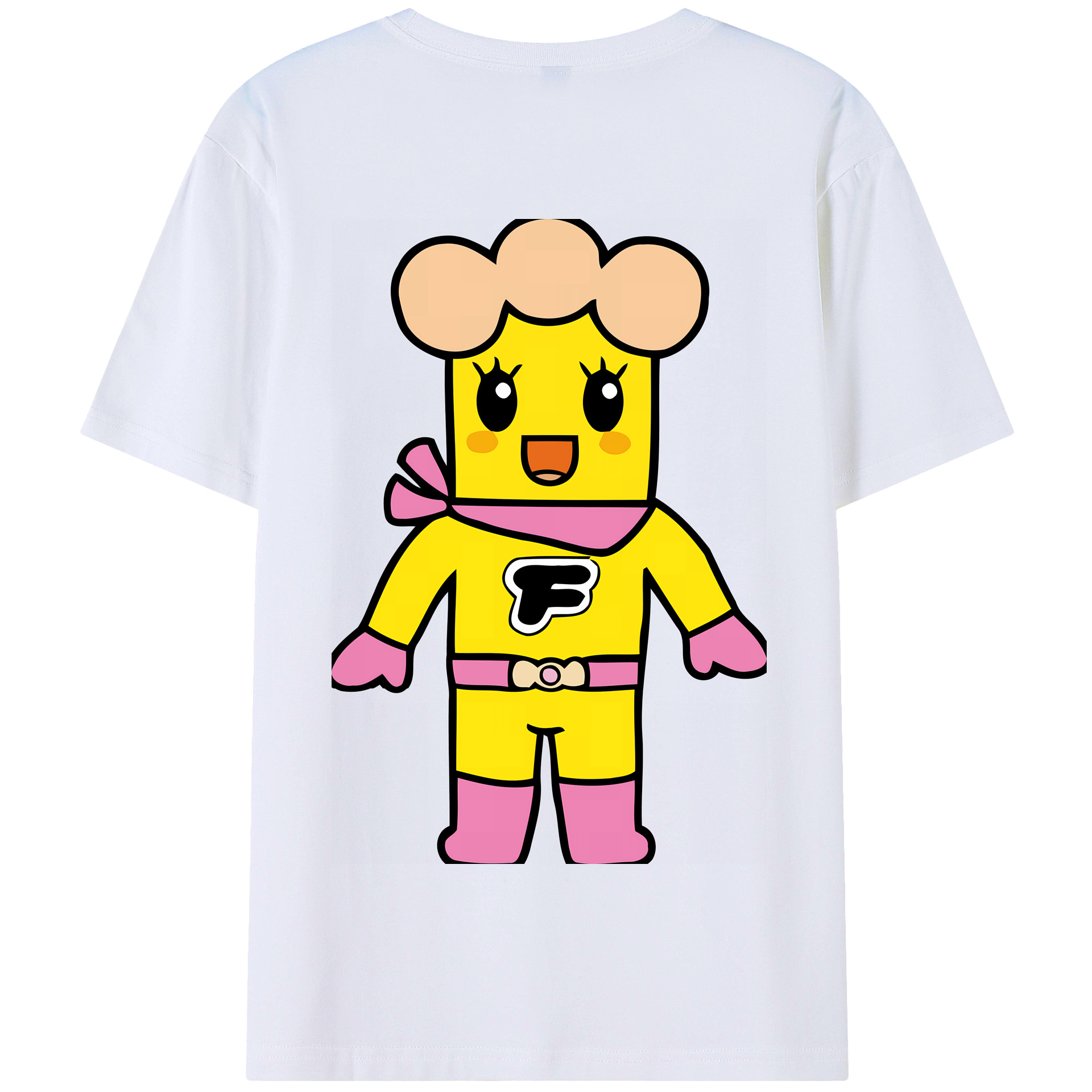 （画像用） アンパンマン Anpanman 綿100％半袖Tシャツ（背面プリント）