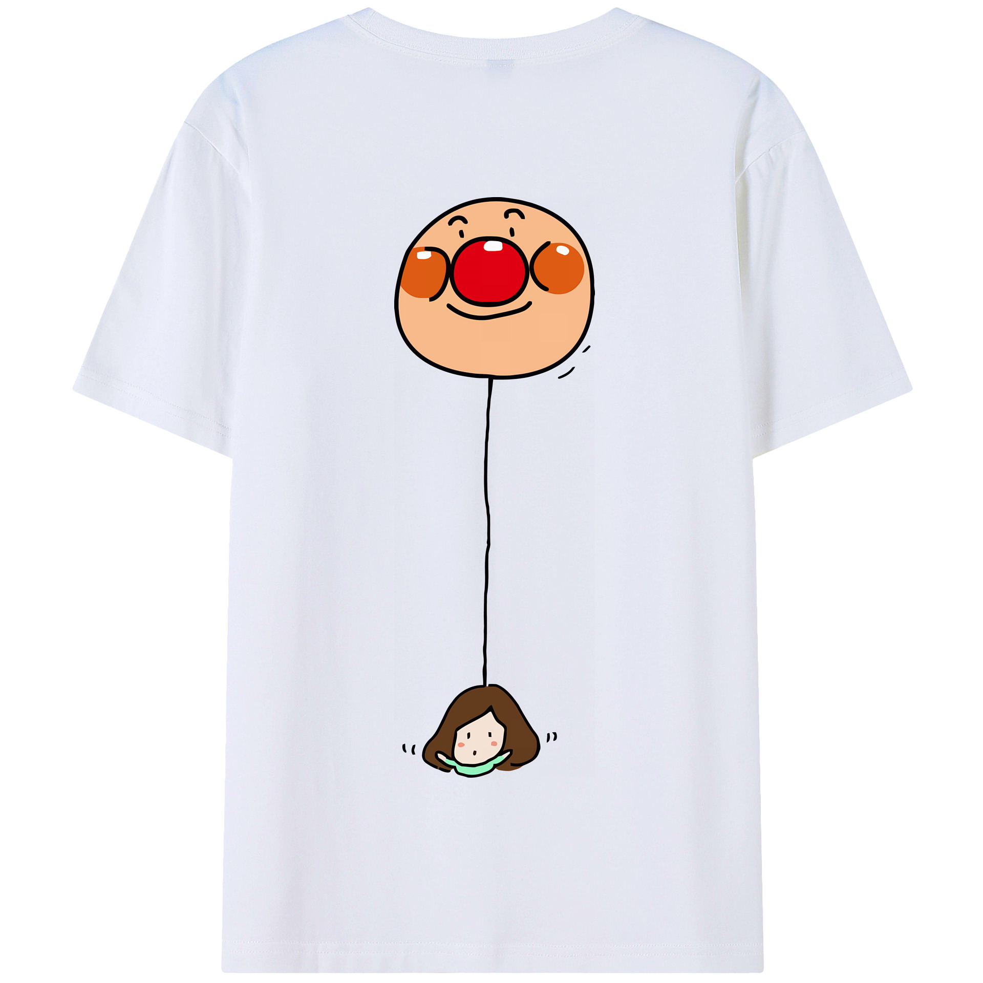 （画像用） アンパンマン Anpanman 綿100％半袖Tシャツ（背面プリント）