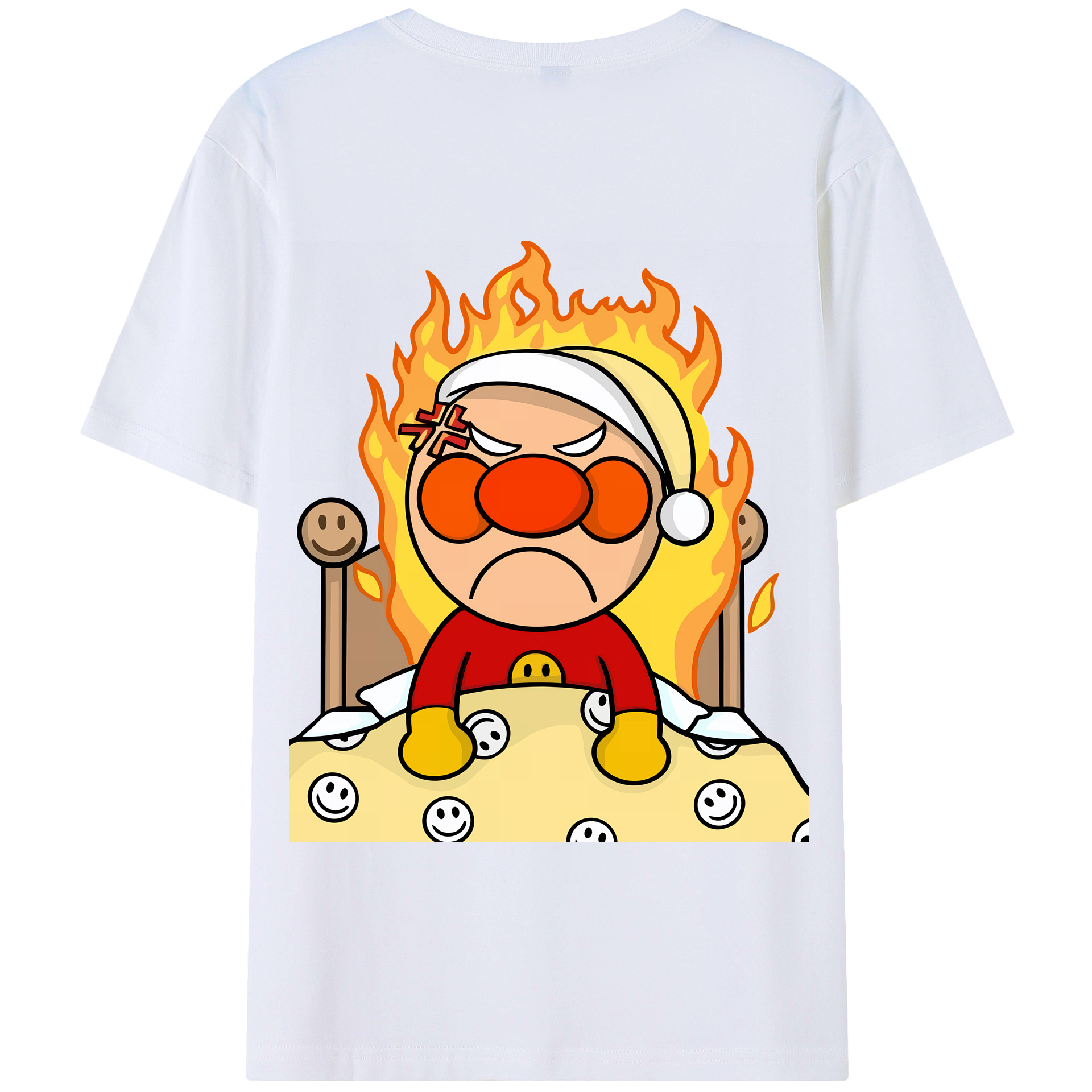 （画像用） アンパンマン Anpanman 綿100％半袖Tシャツ（背面プリント）