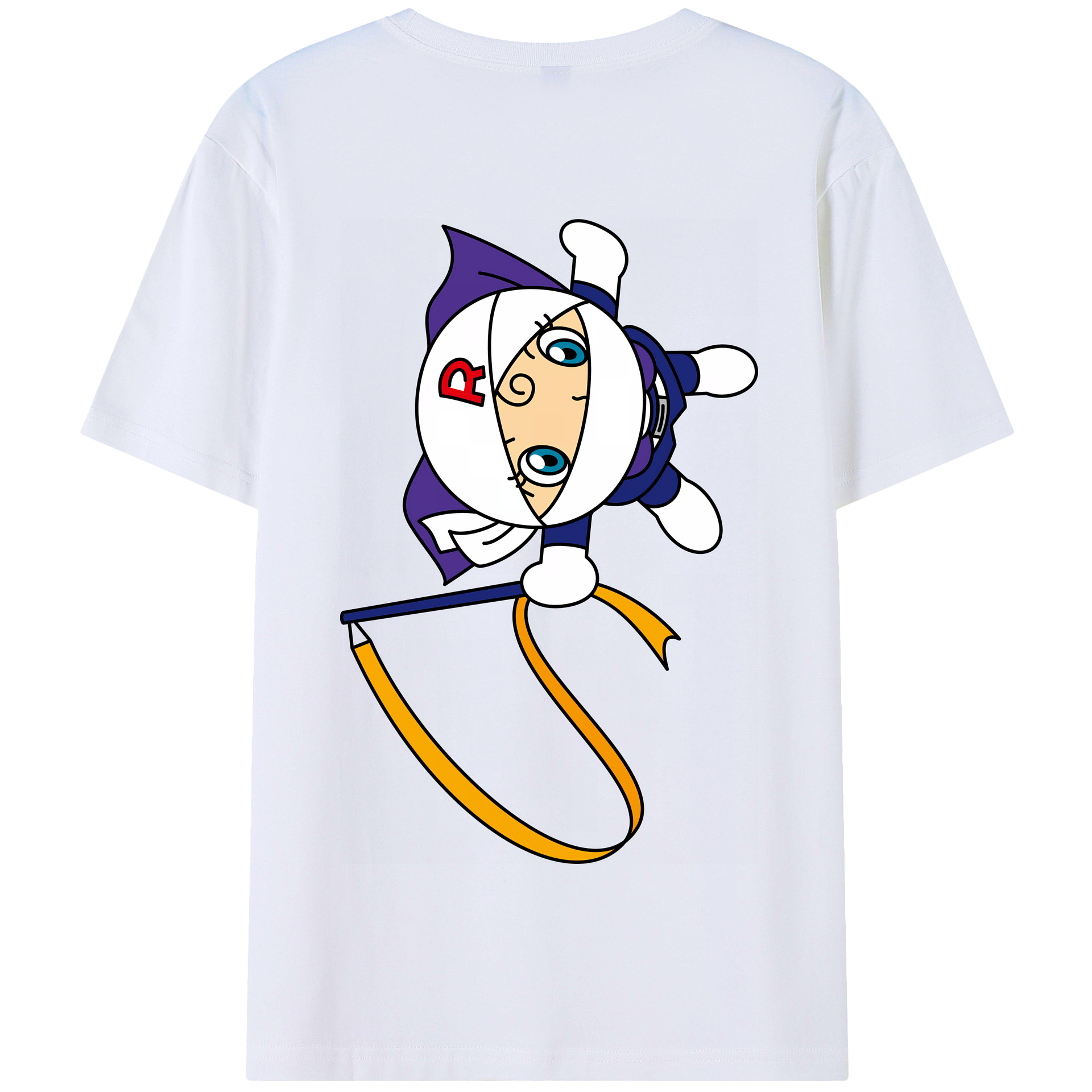（画像用） アンパンマン Anpanman 綿100％半袖Tシャツ（背面プリント）