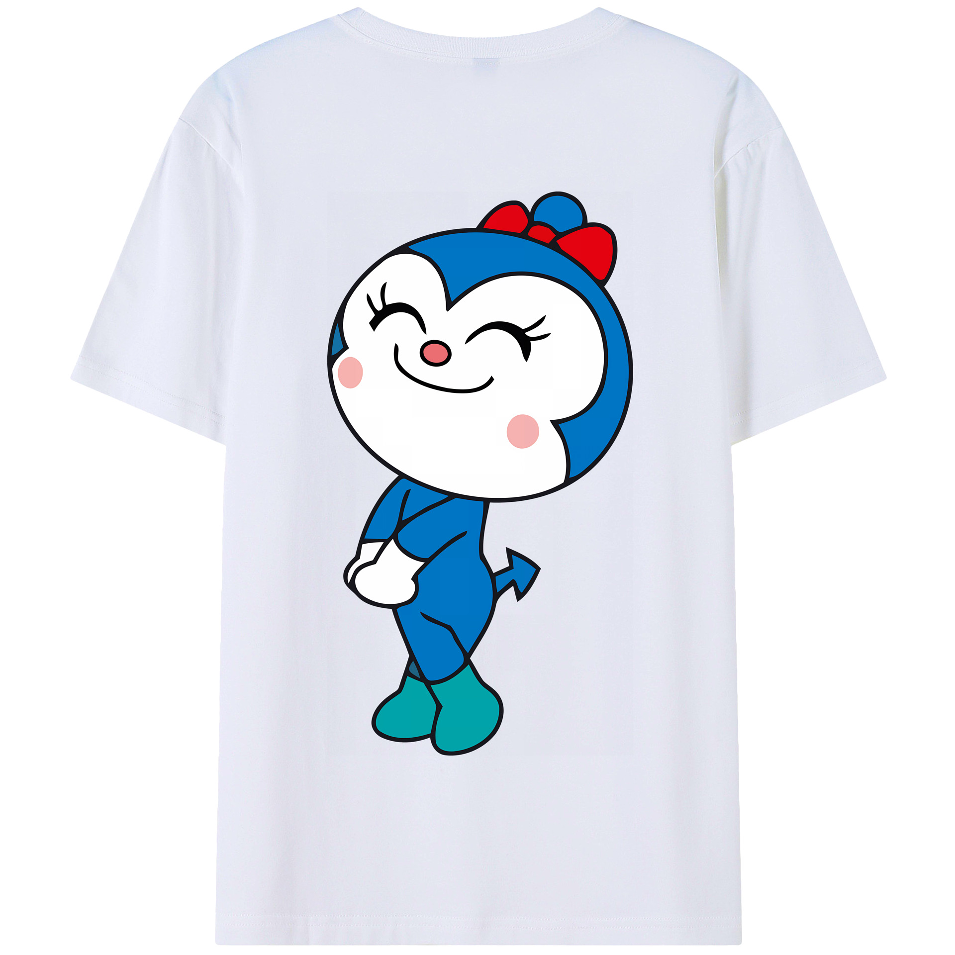 （画像用） アンパンマン Anpanman 綿100％半袖Tシャツ（背面プリント）