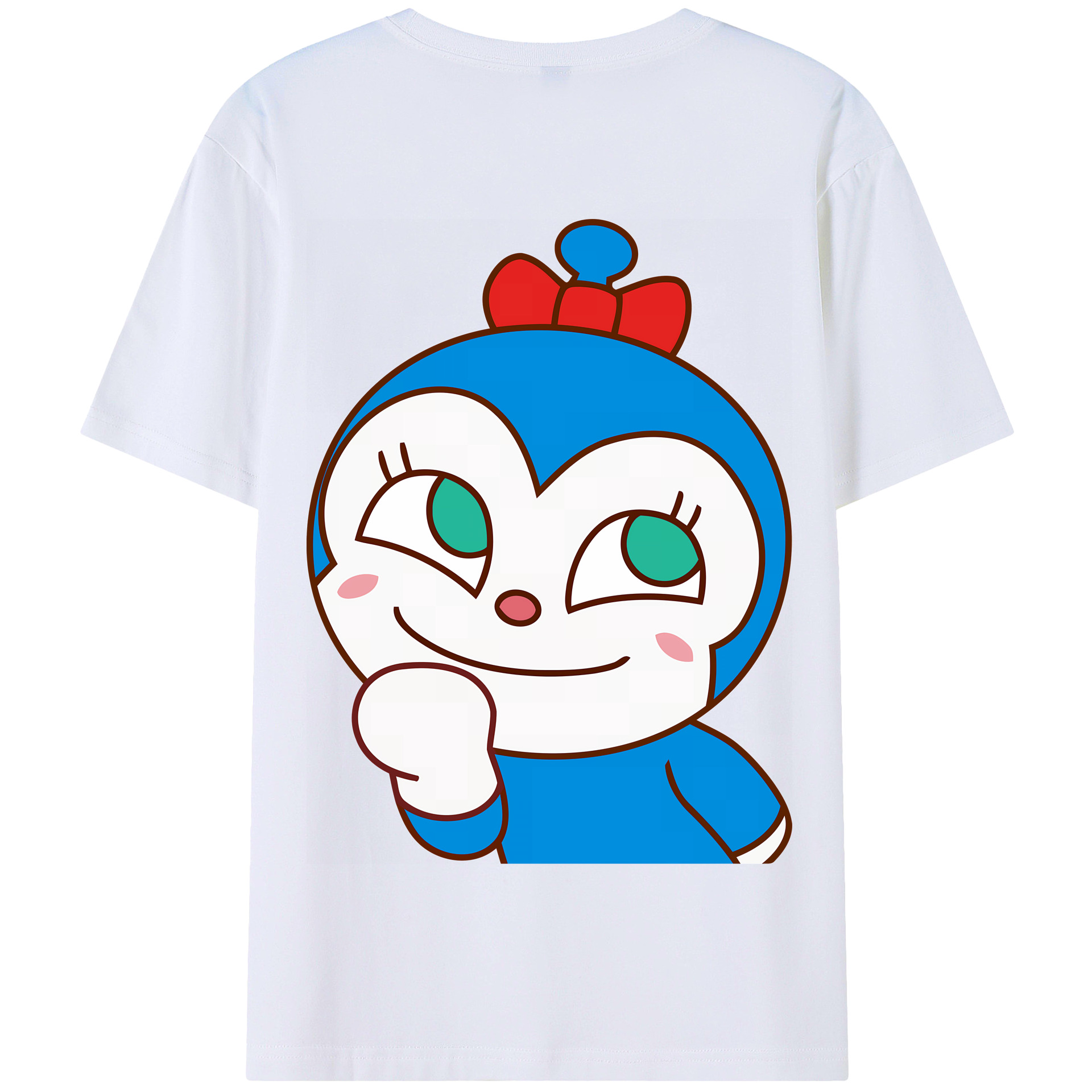 （画像用） アンパンマン Anpanman 綿100％半袖Tシャツ（背面プリント）