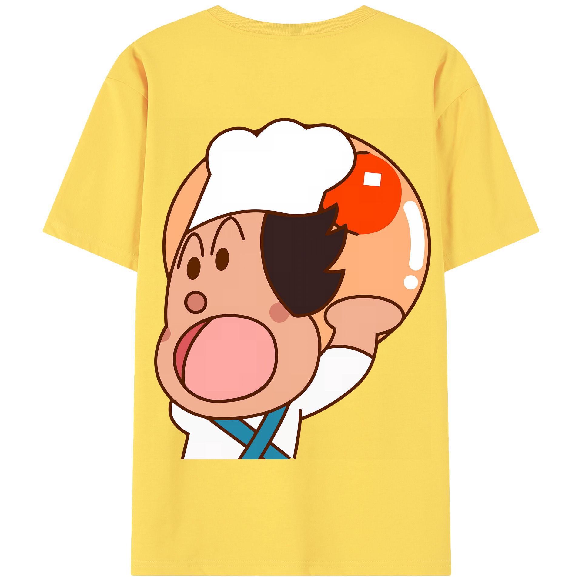 （画像用） アンパンマン Anpanman 綿100％半袖Tシャツ（背面プリント）