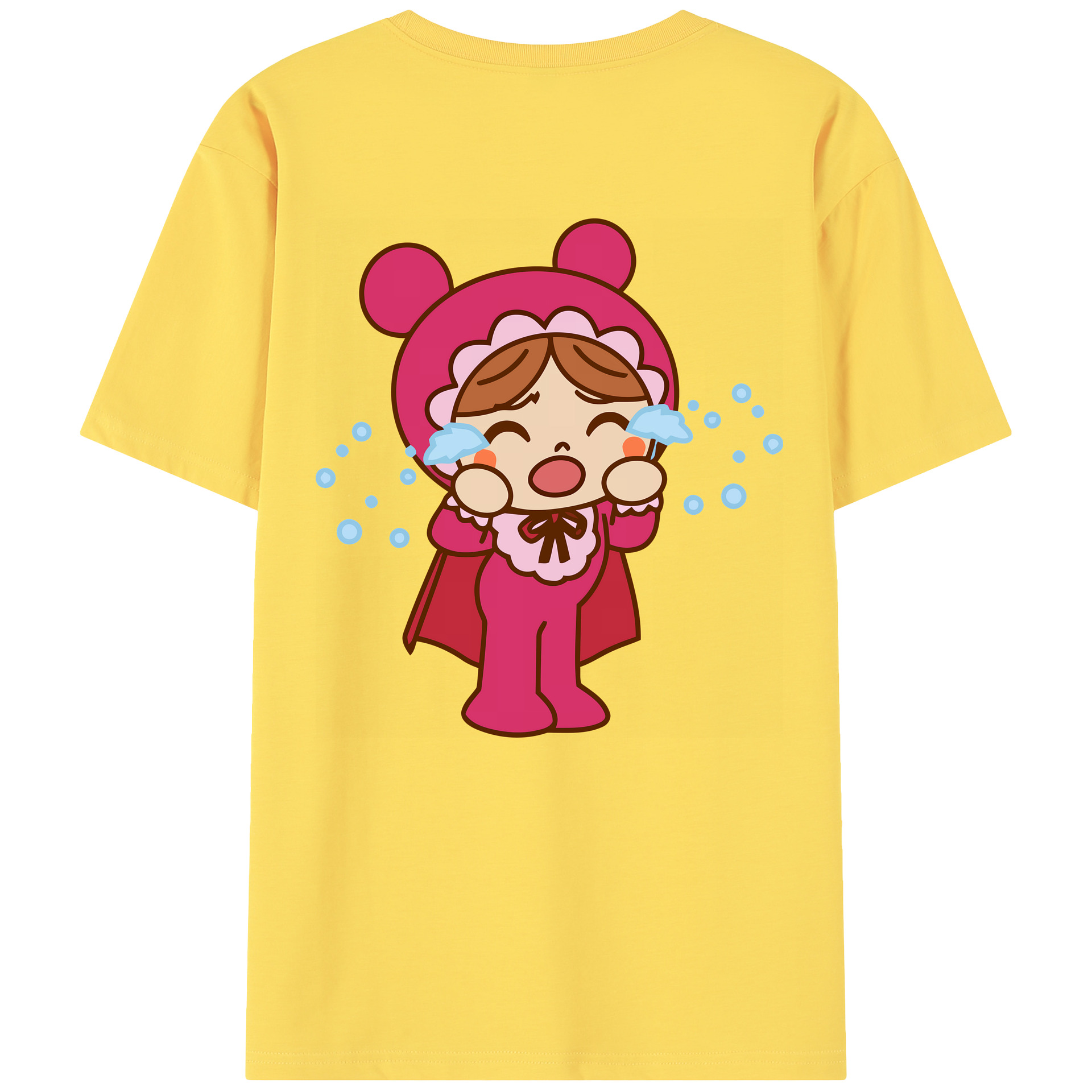 （画像用） アンパンマン Anpanman 綿100％半袖Tシャツ（背面プリント）