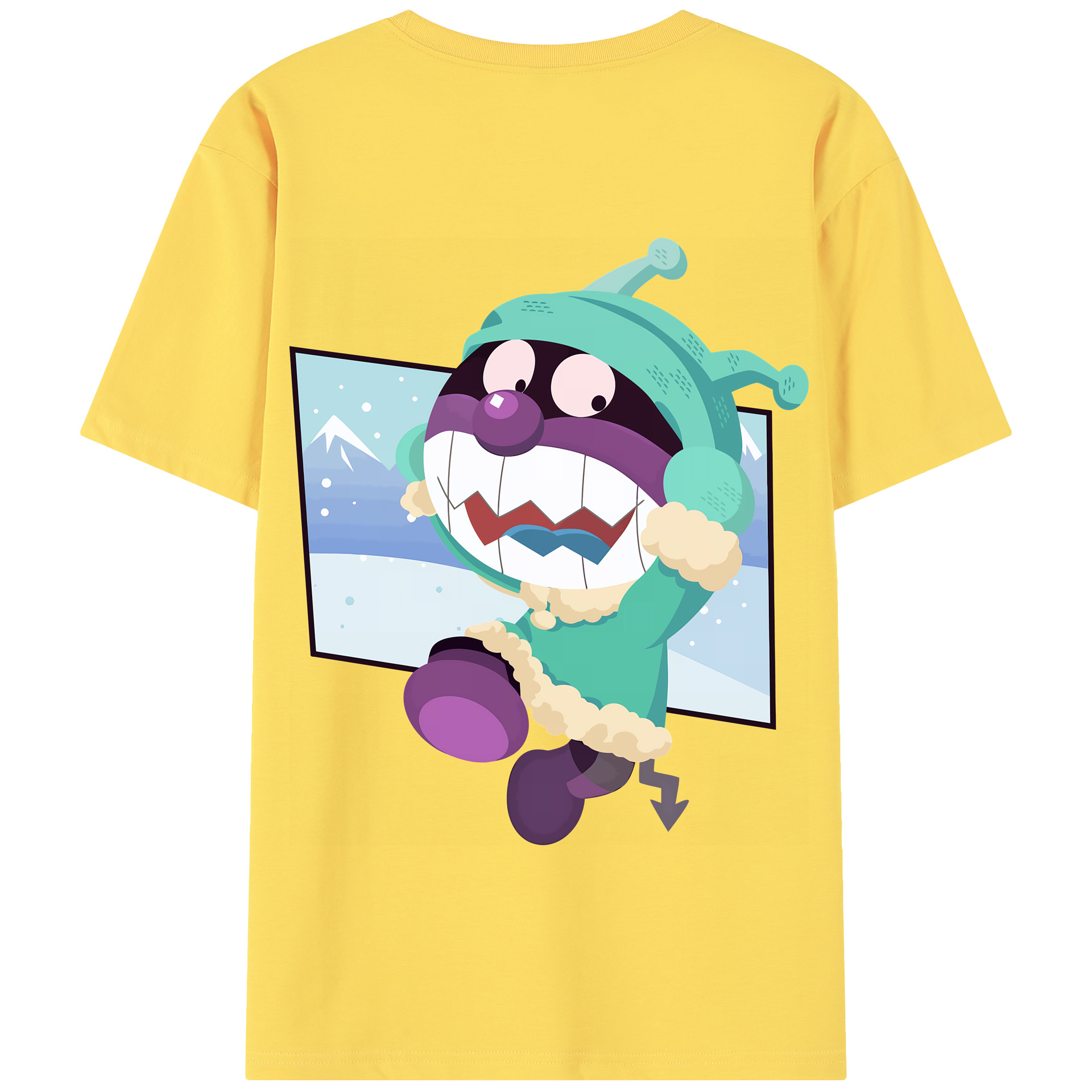 （画像用） アンパンマン Anpanman 綿100％半袖Tシャツ（背面プリント）