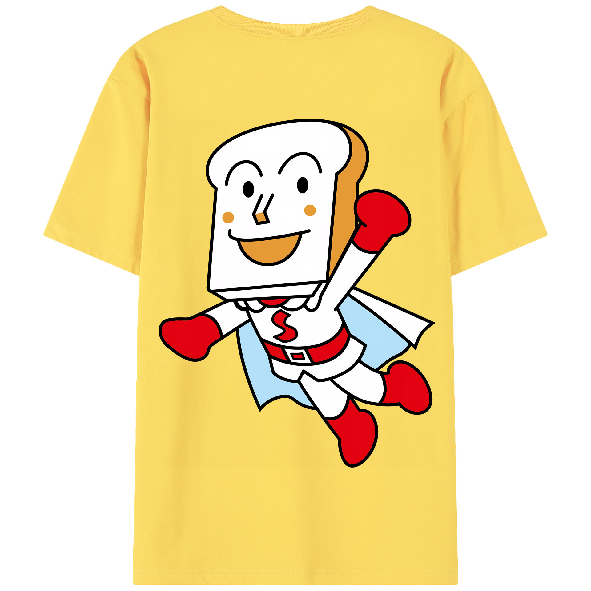 （画像用） アンパンマン Anpanman 綿100％半袖Tシャツ（背面プリント）