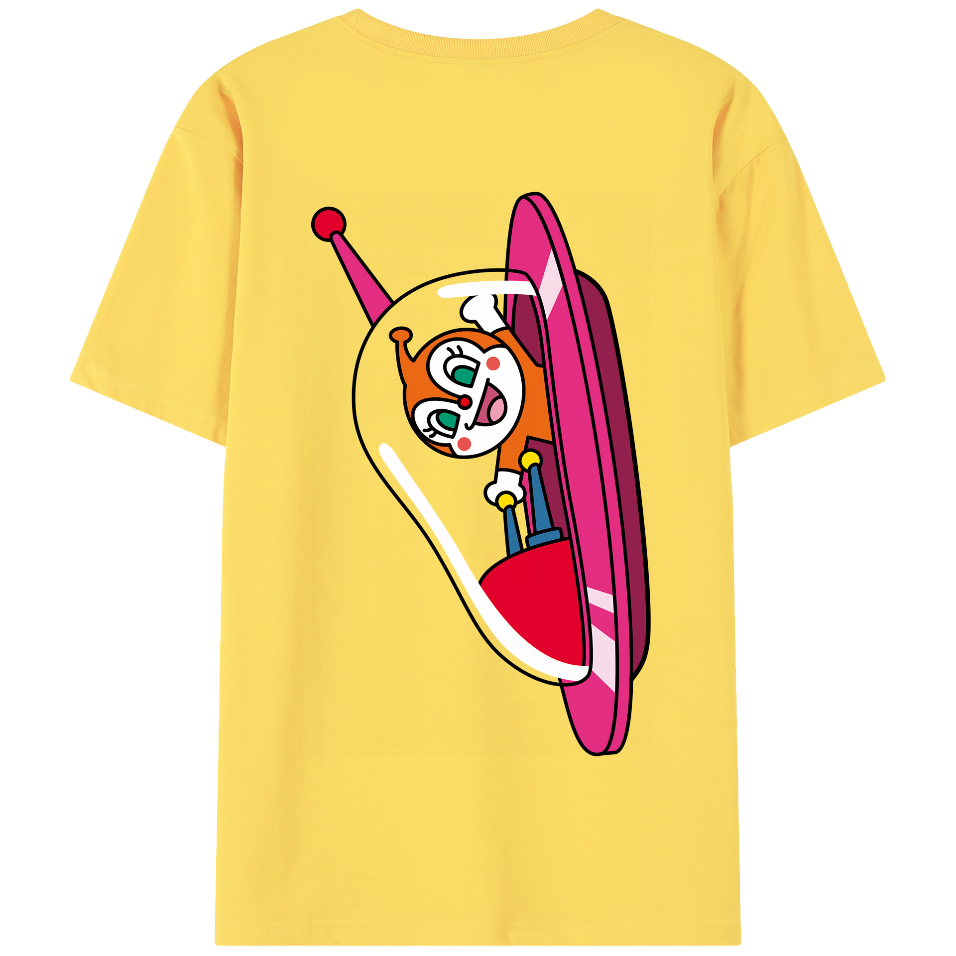 （画像用） アンパンマン Anpanman 綿100％半袖Tシャツ（背面プリント）