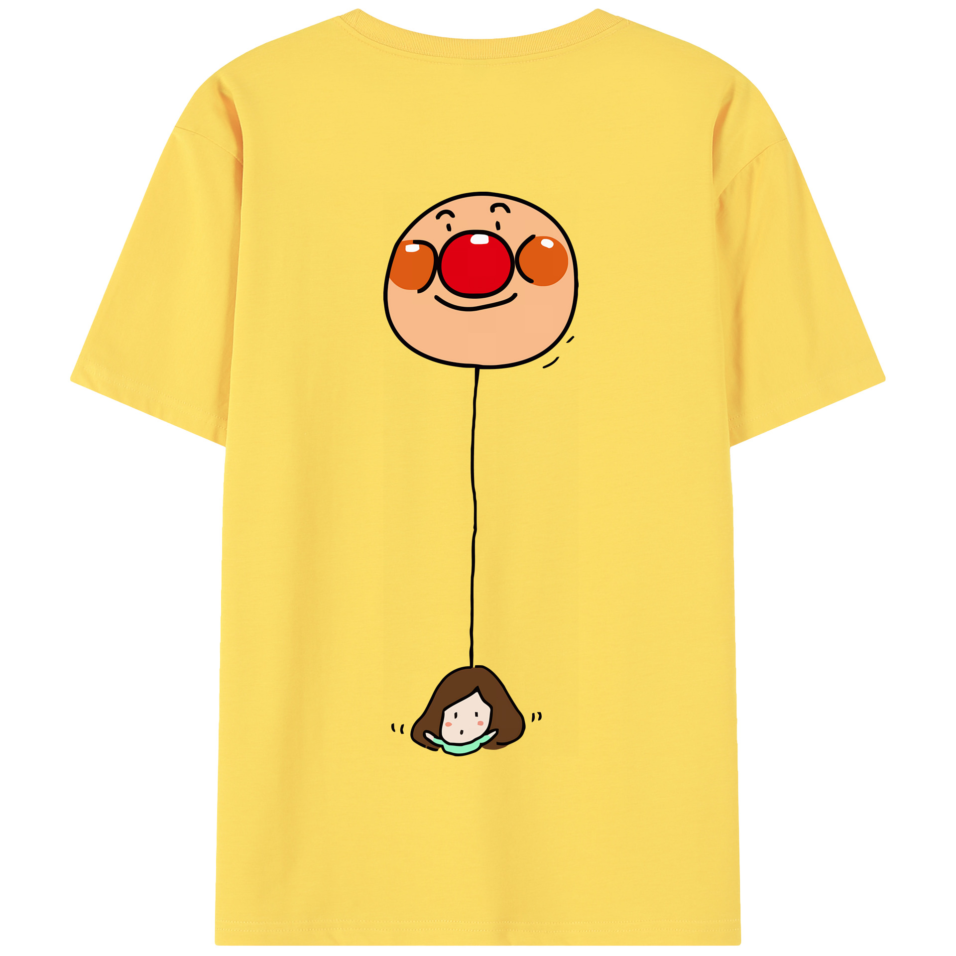 （画像用） アンパンマン Anpanman 綿100％半袖Tシャツ（背面プリント）