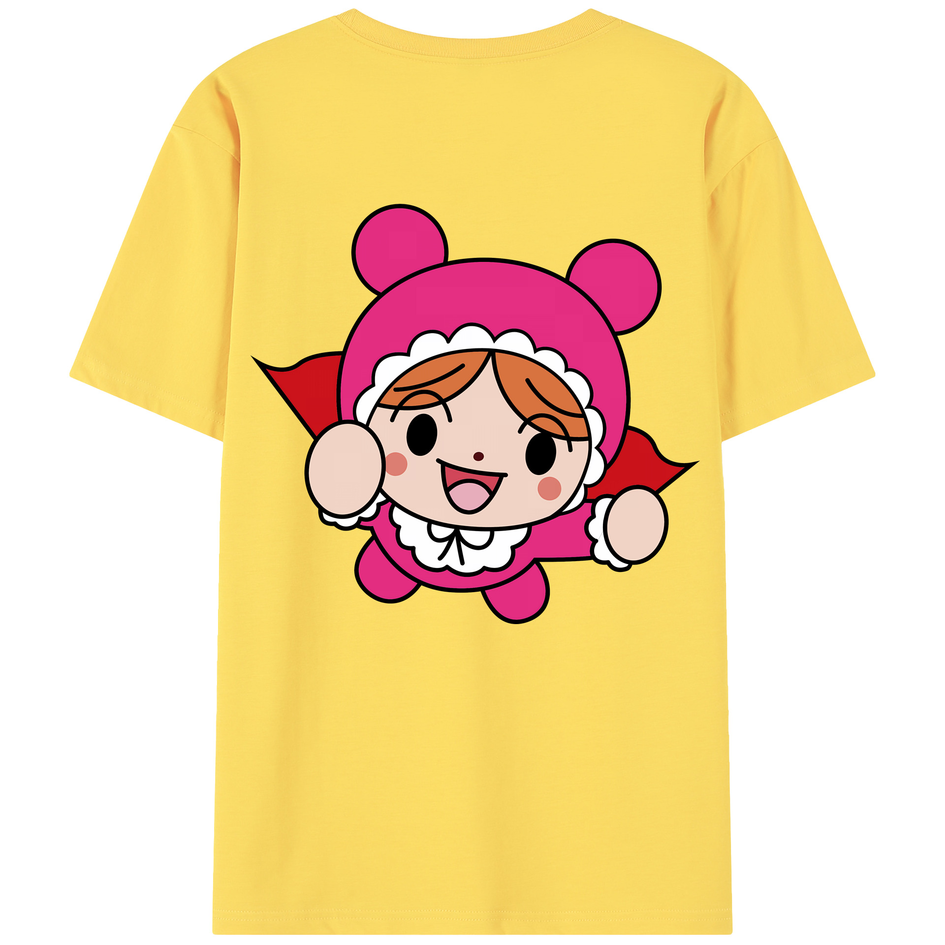 （画像用） アンパンマン Anpanman 綿100％半袖Tシャツ（背面プリント）