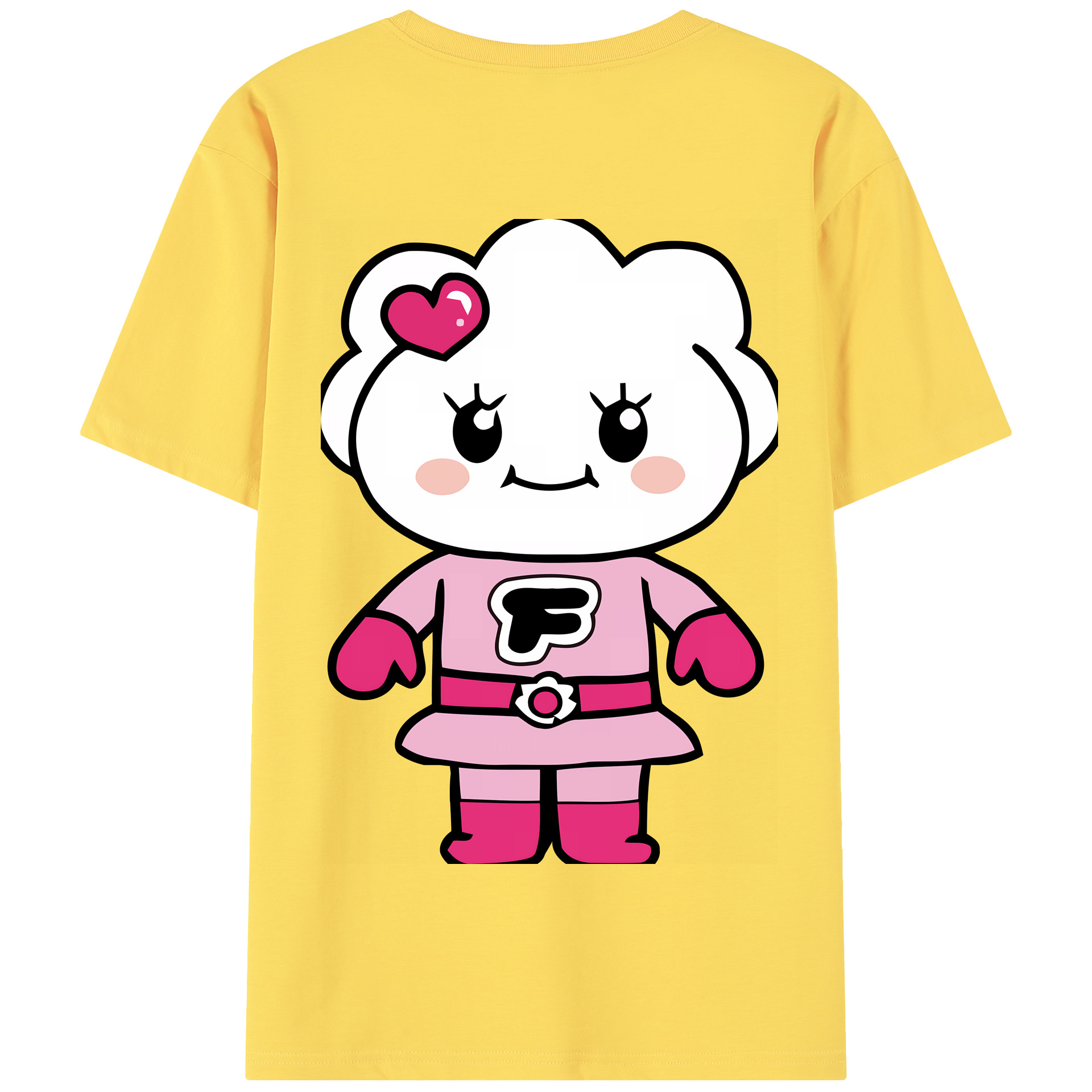 （画像用） アンパンマン Anpanman 綿100％半袖Tシャツ（背面プリント）