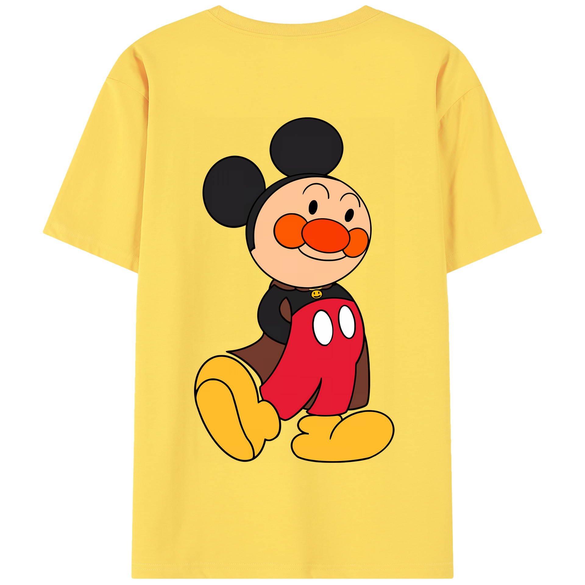 （画像用） アンパンマン Anpanman 綿100％半袖Tシャツ（背面プリント）