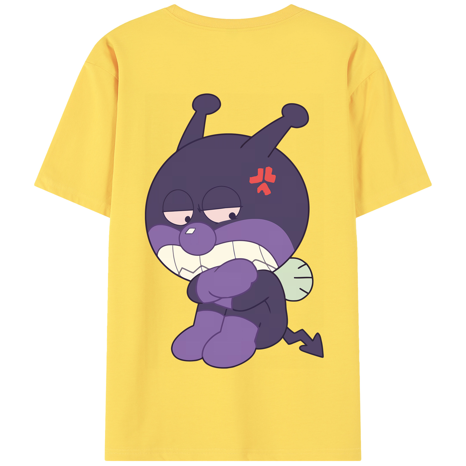 （画像用） アンパンマン Anpanman 綿100％半袖Tシャツ（背面プリント）