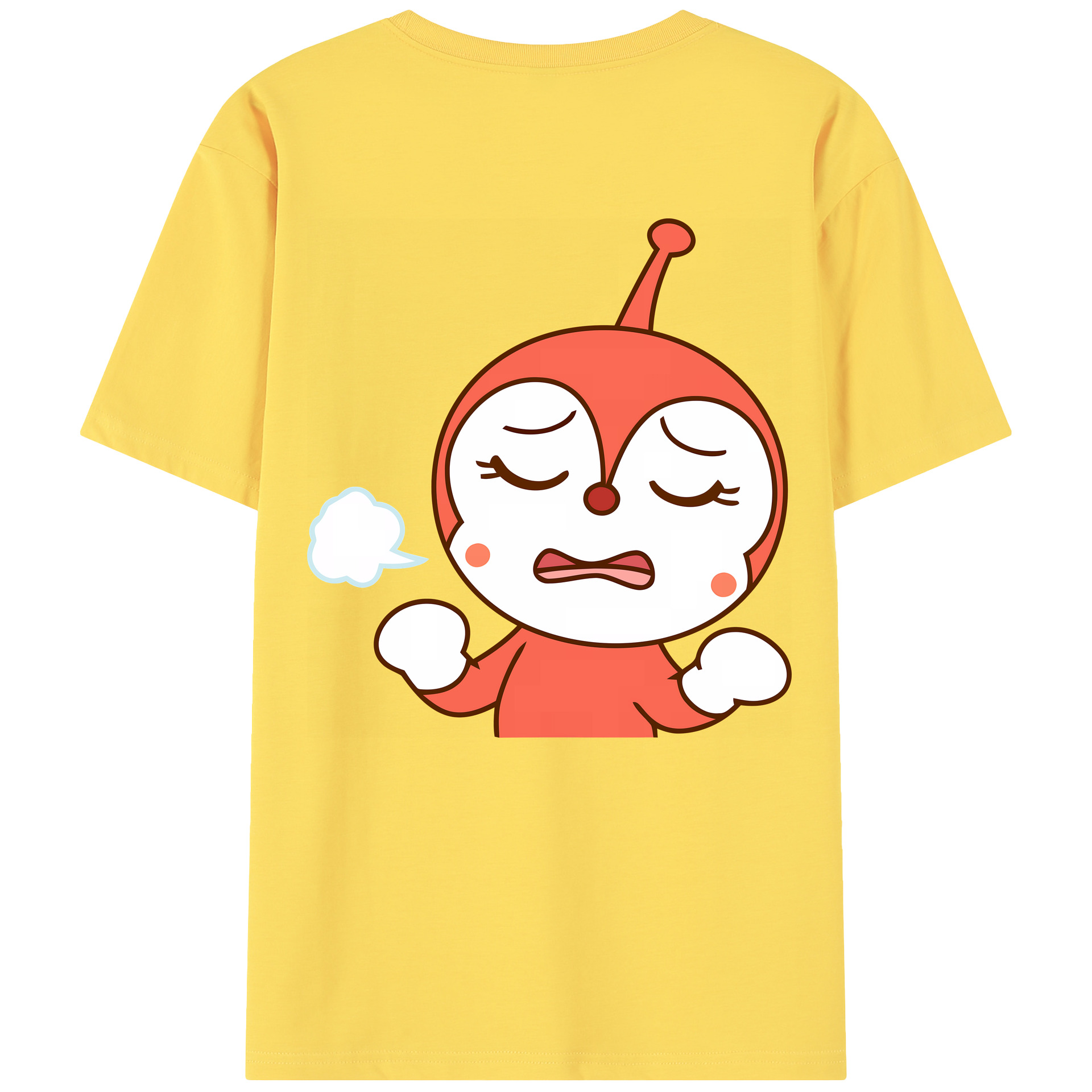 （画像用） アンパンマン Anpanman 綿100％半袖Tシャツ（背面プリント）